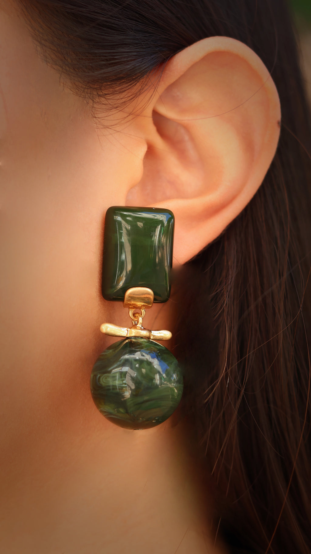 PENDIENTES DUA VERDE