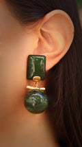 PENDIENTES DUA VERDE