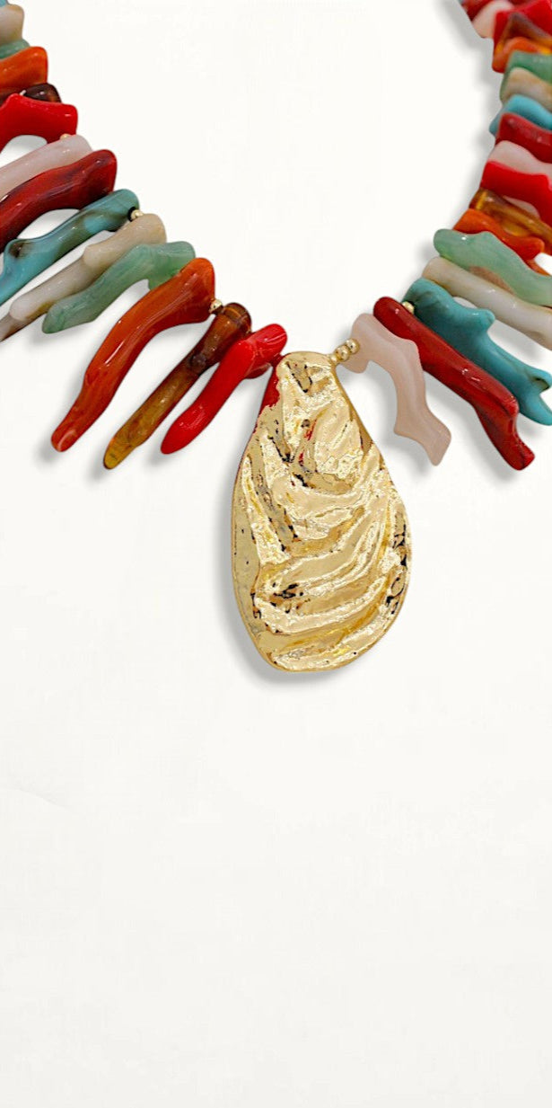 COLLAR CORAL VERANO