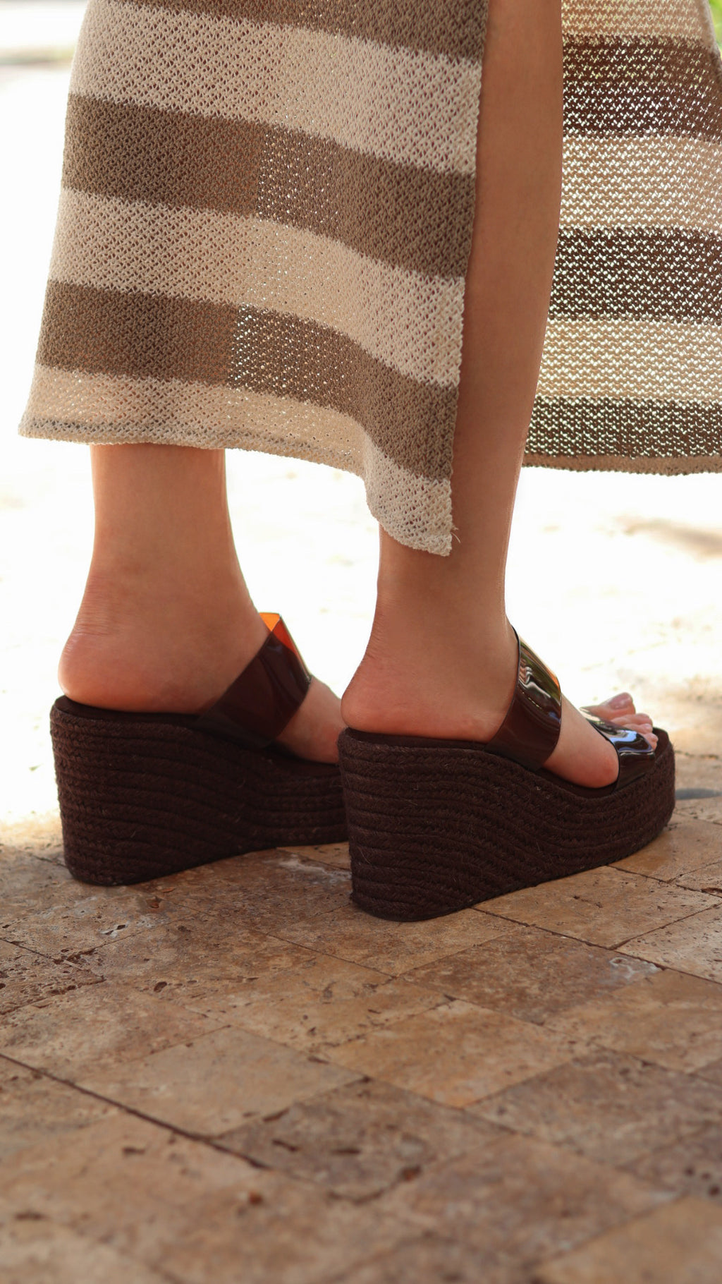 Sandalias doble tiras