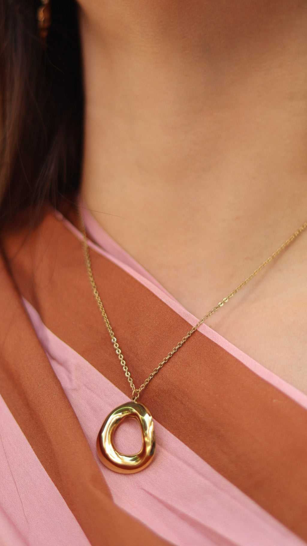 Collar acero circular