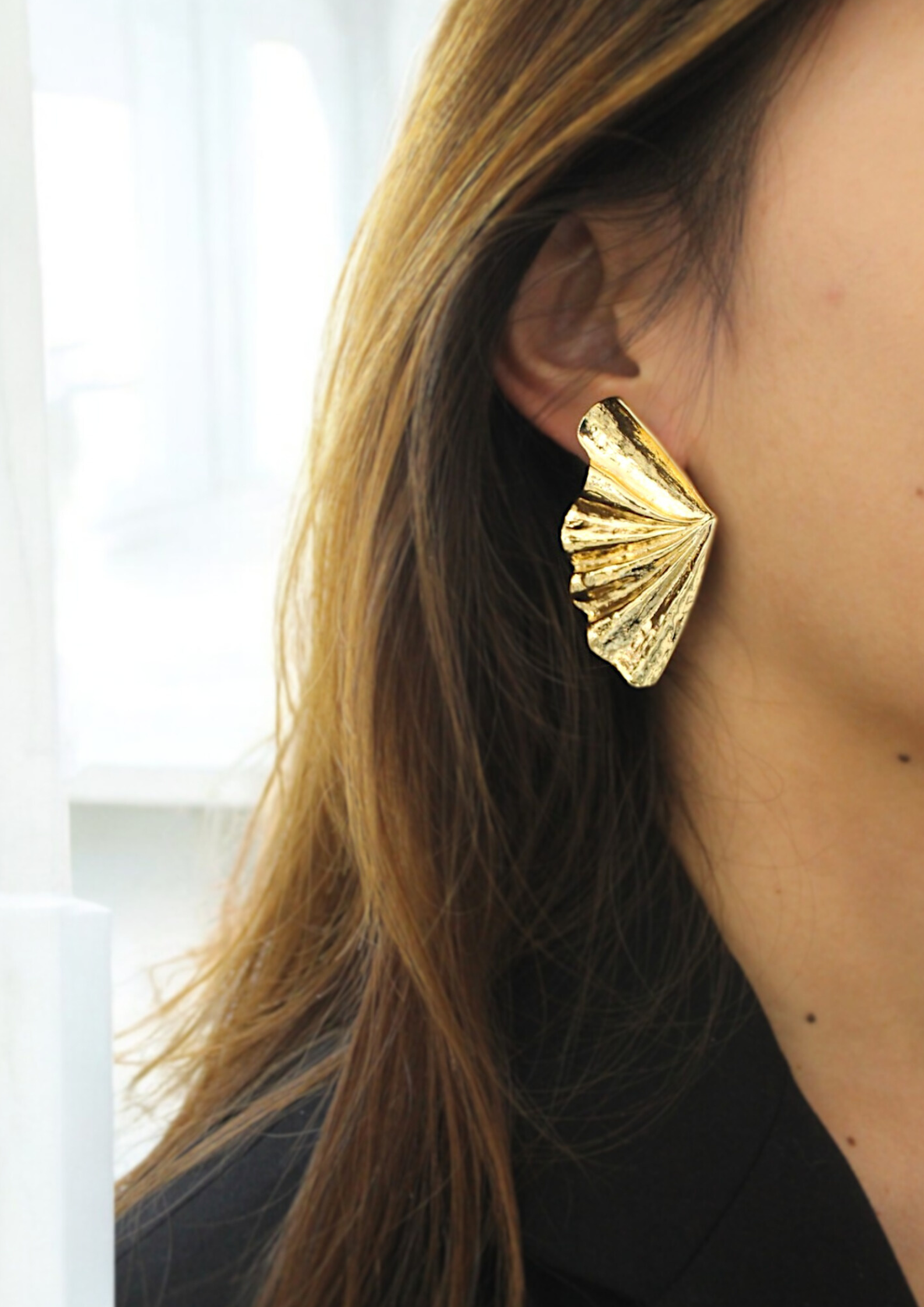 PENDIENTES ABANICO