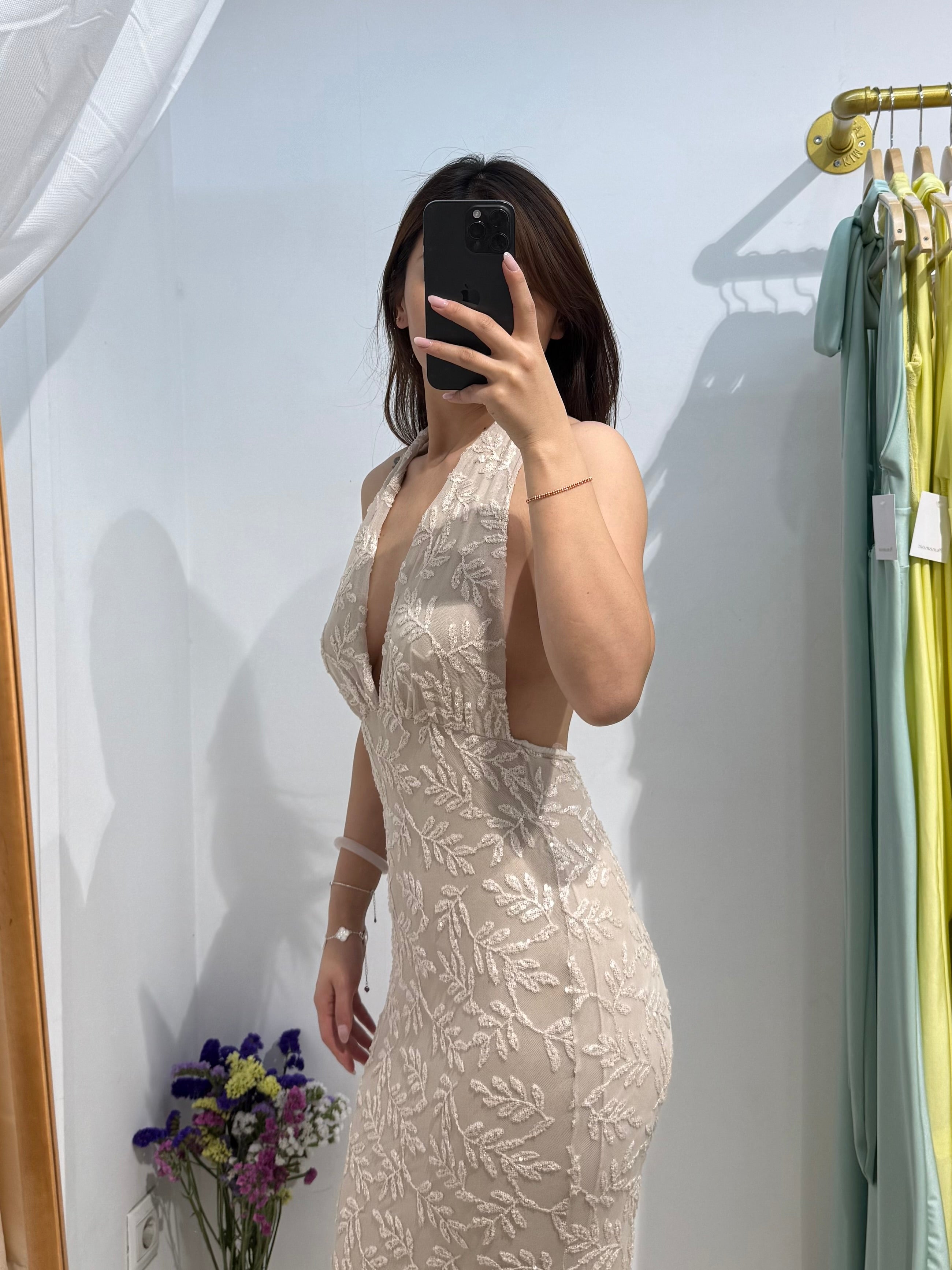 VESTIDO LENTEJUELAS.