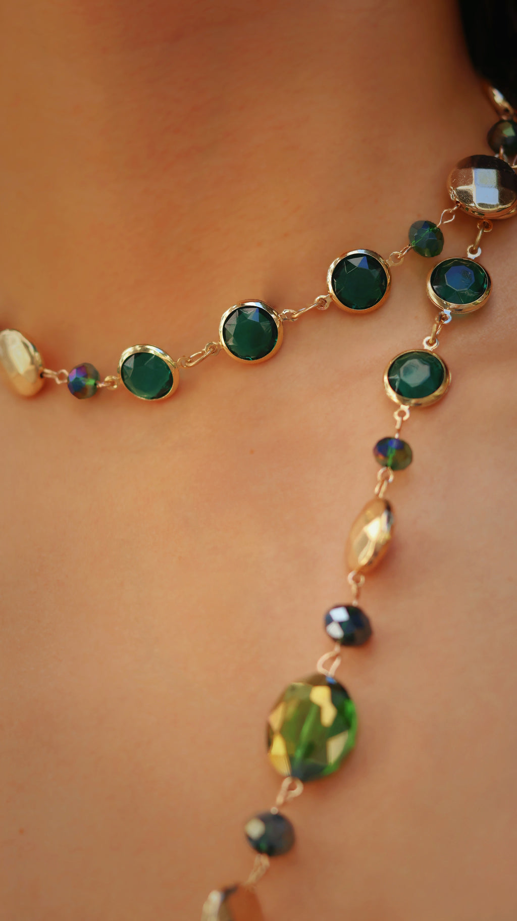 COLLAR TOPACIO VERDE