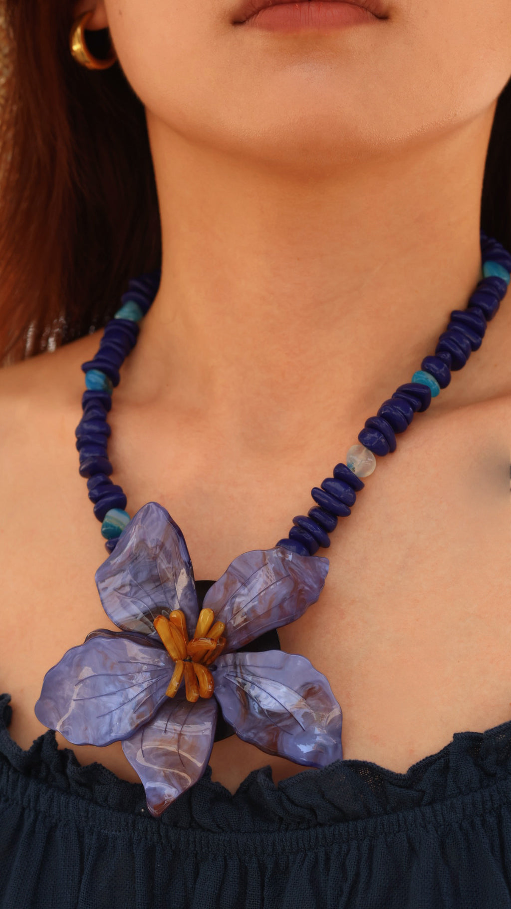 Collar acrílico