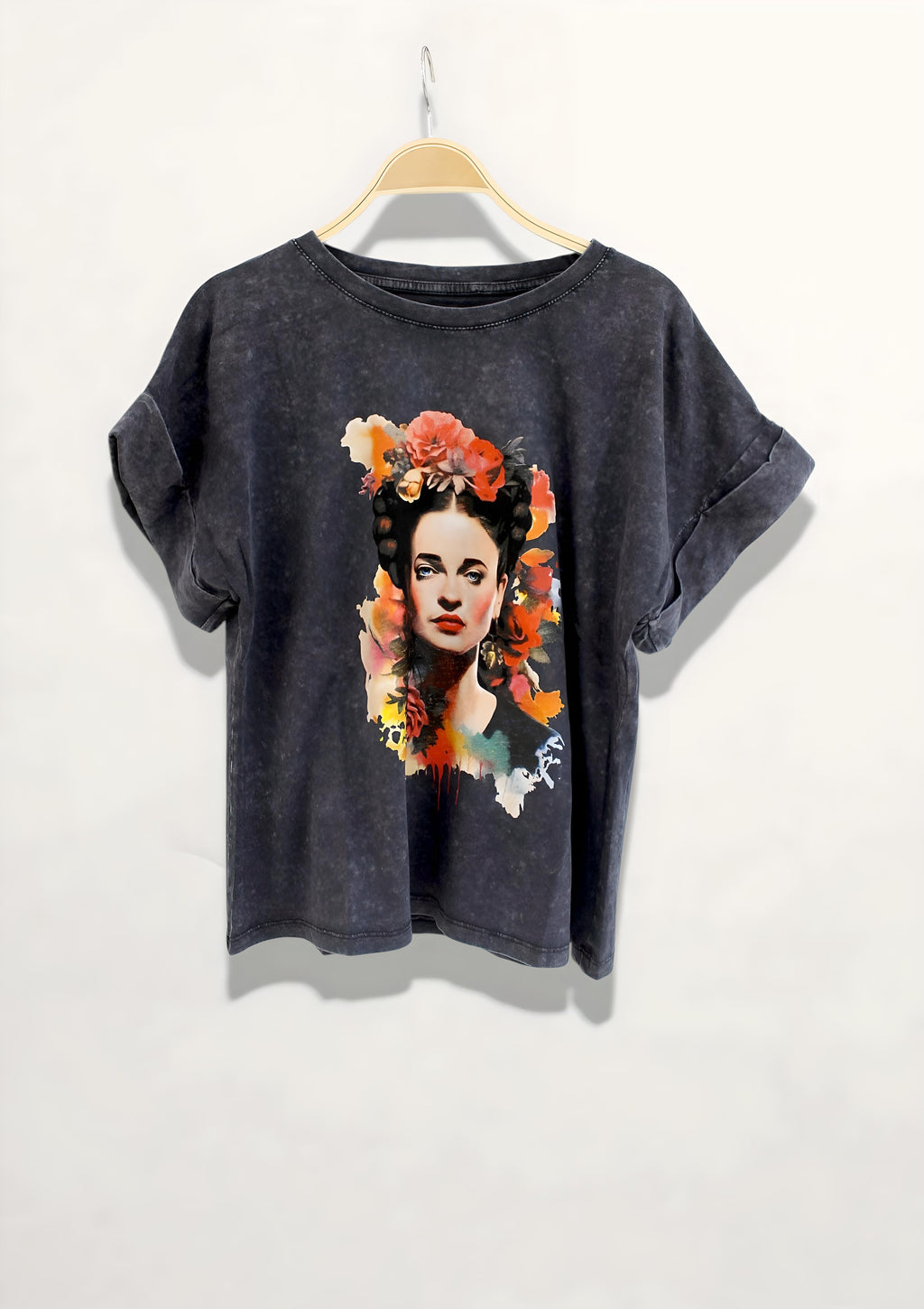 MUJER FLORES