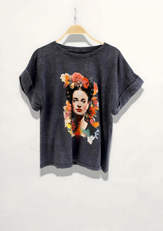 MUJER FLORES