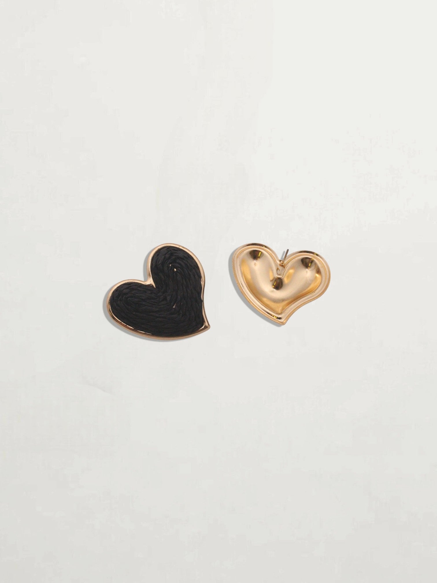 Pendientes de Rafia. Negro2