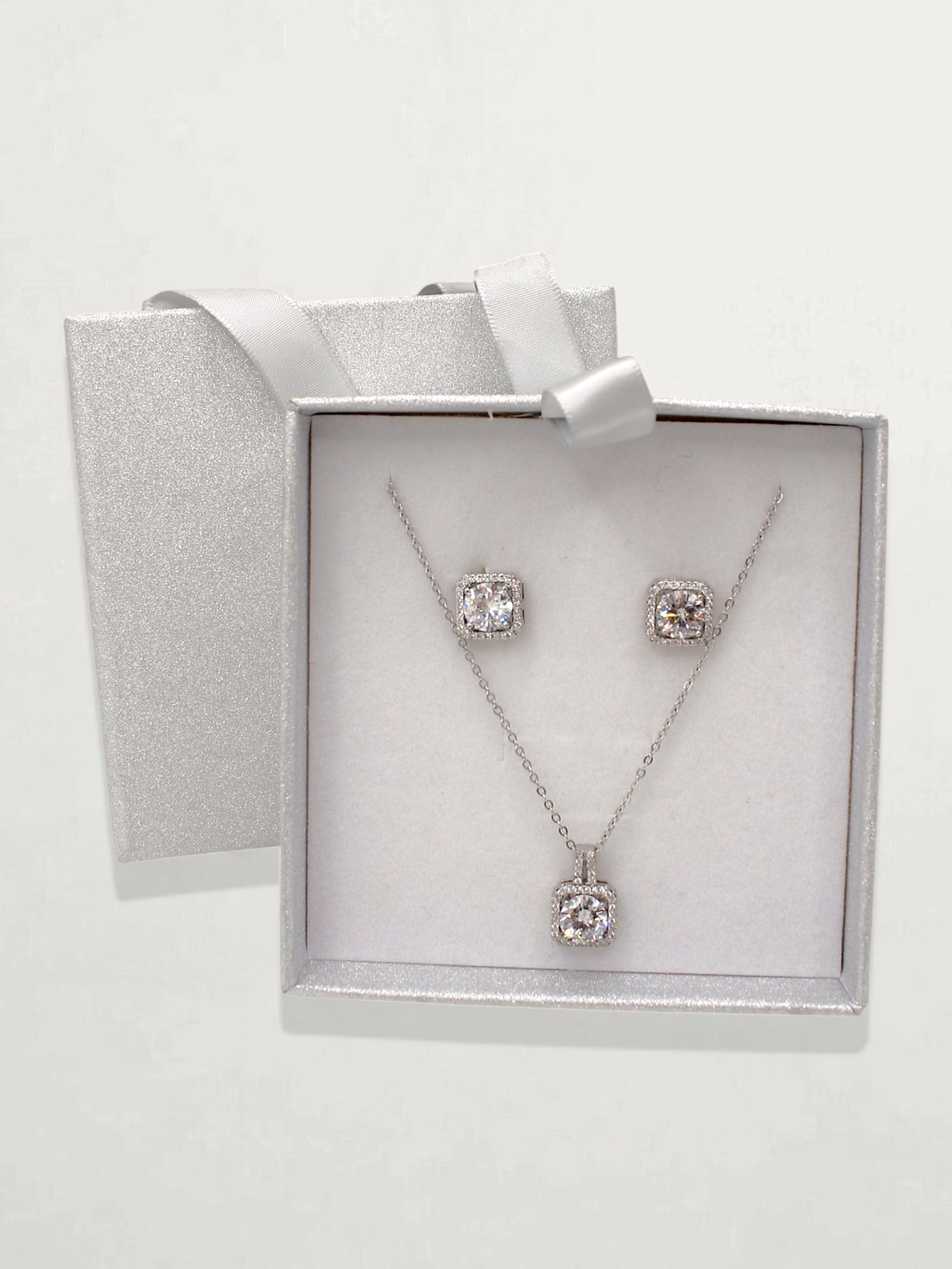 SET ELEGANTE ACERO