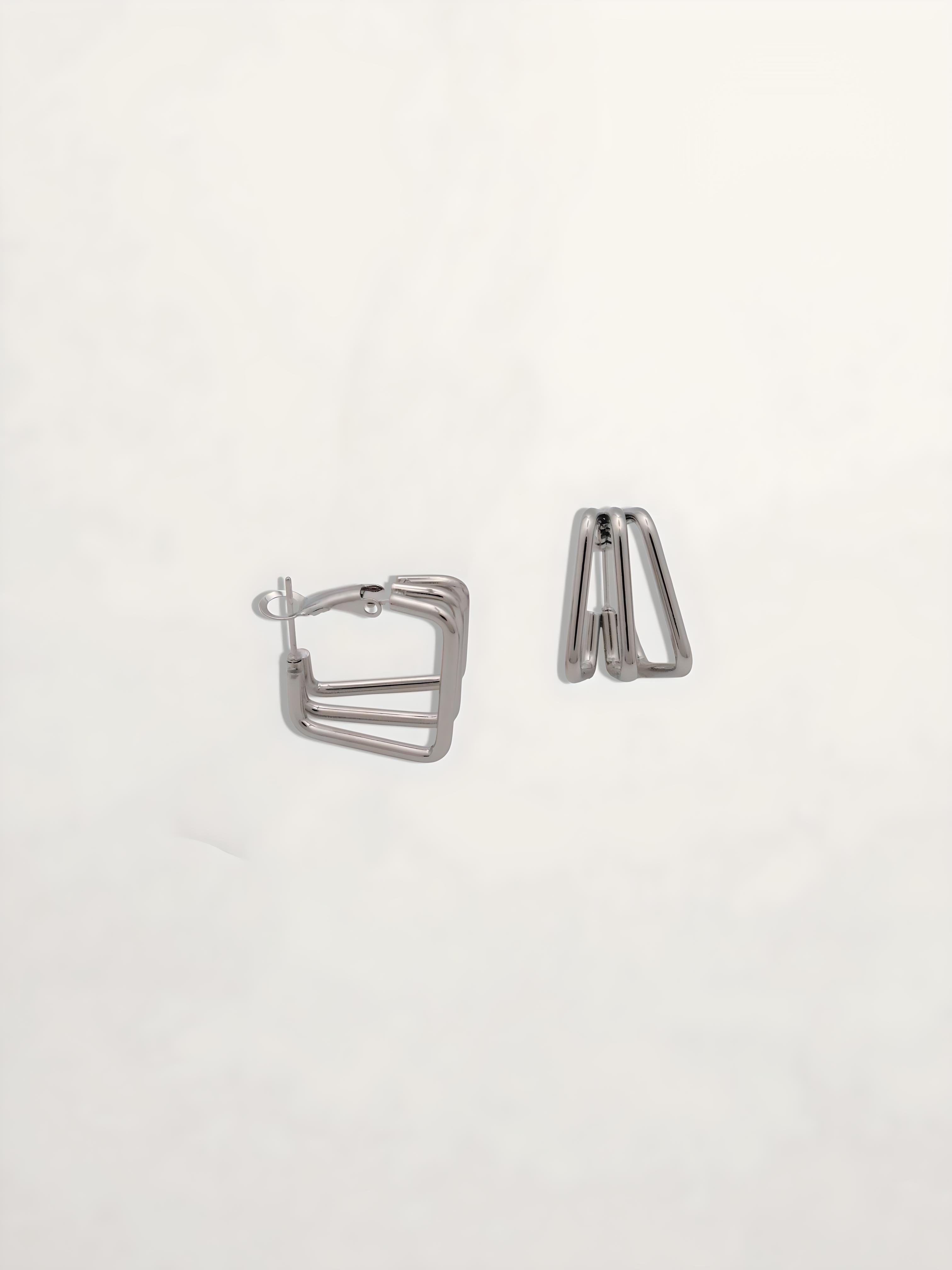 PENDIENTES ARO TRIANGULO