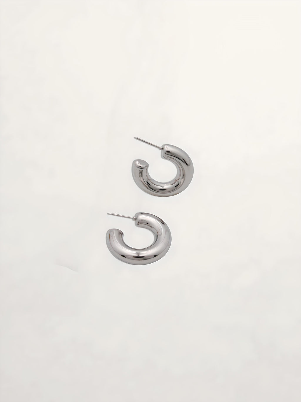PENDIENTES ARO ACERO INOXIDABLE
