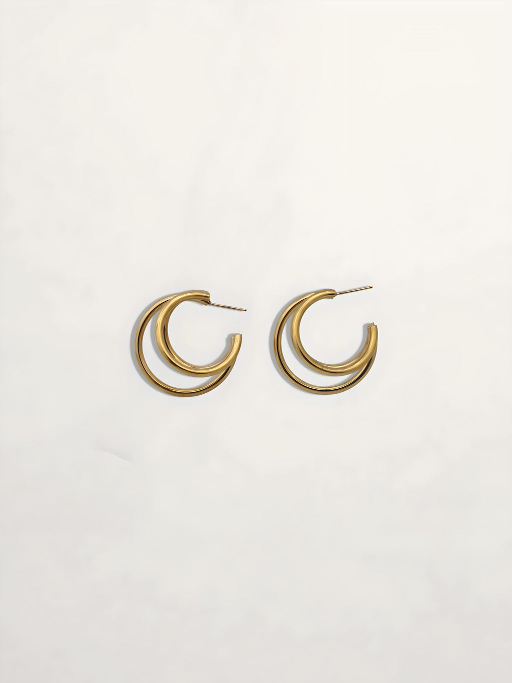 PENDIENTES ARO TRIPLE 30MM