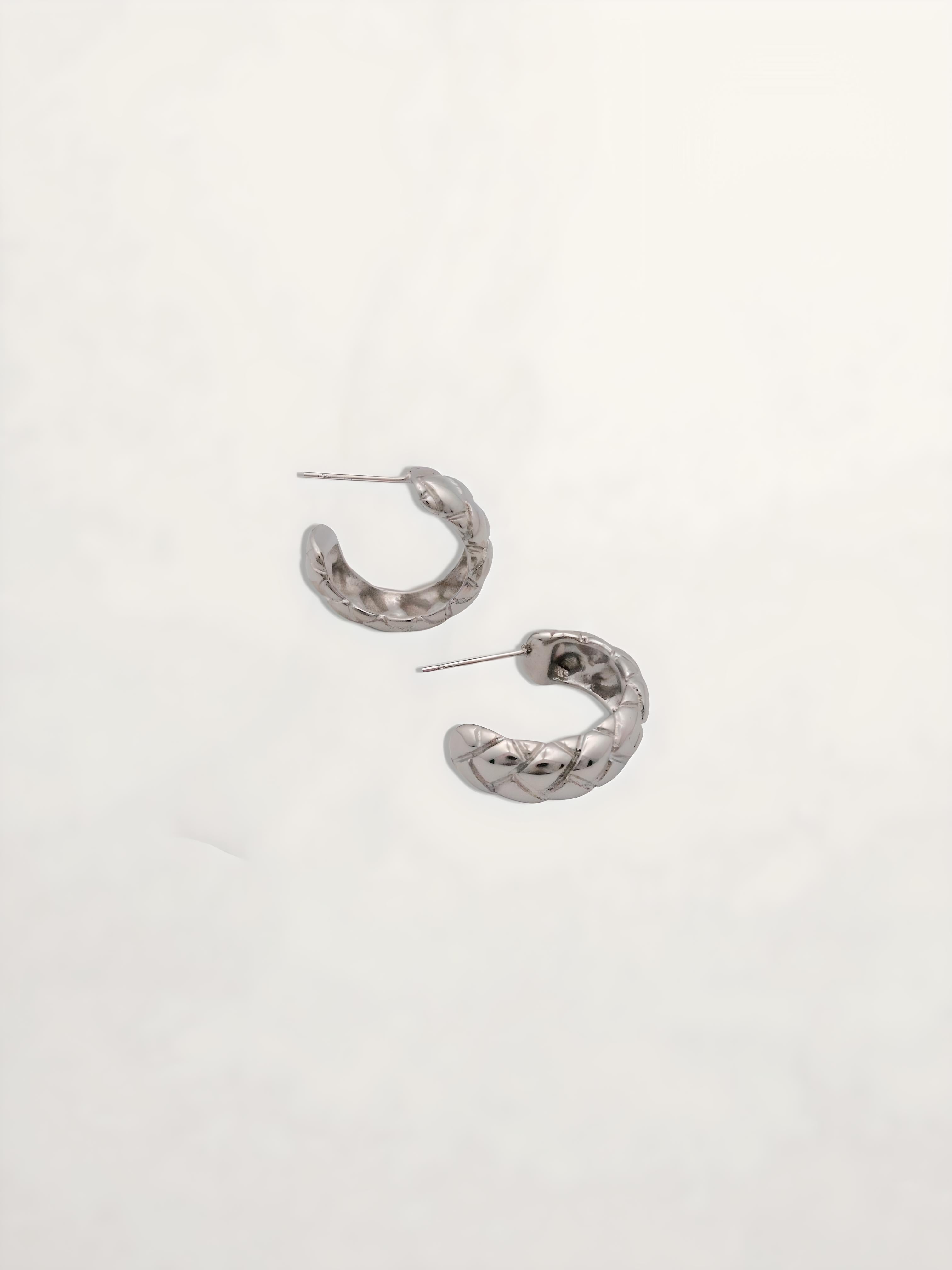 PENDIENTES ARO GRABADO