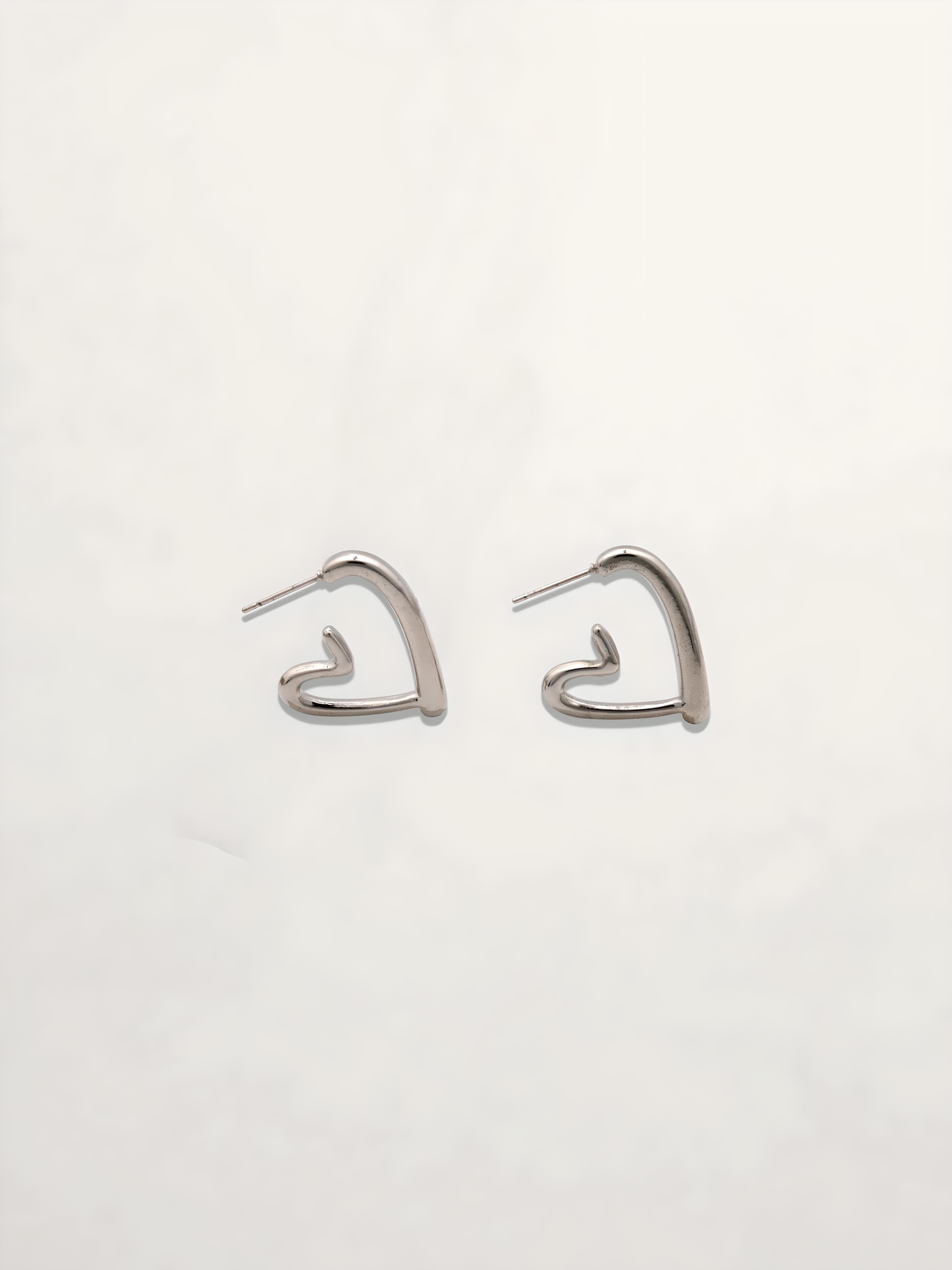 PENDIENTES ARO CORAZON