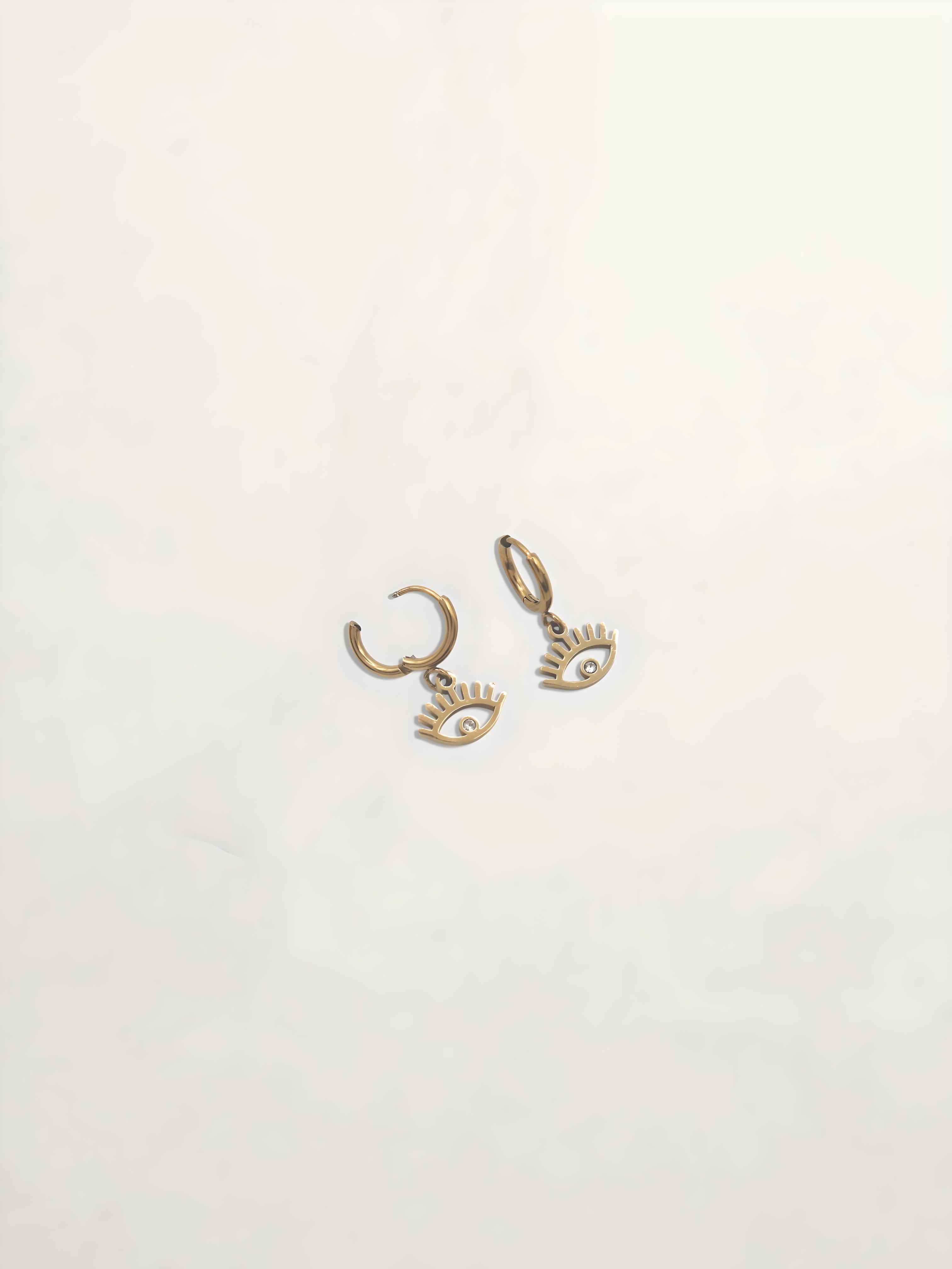 PENDIENTES OJO TURCO PEQUEÑOS