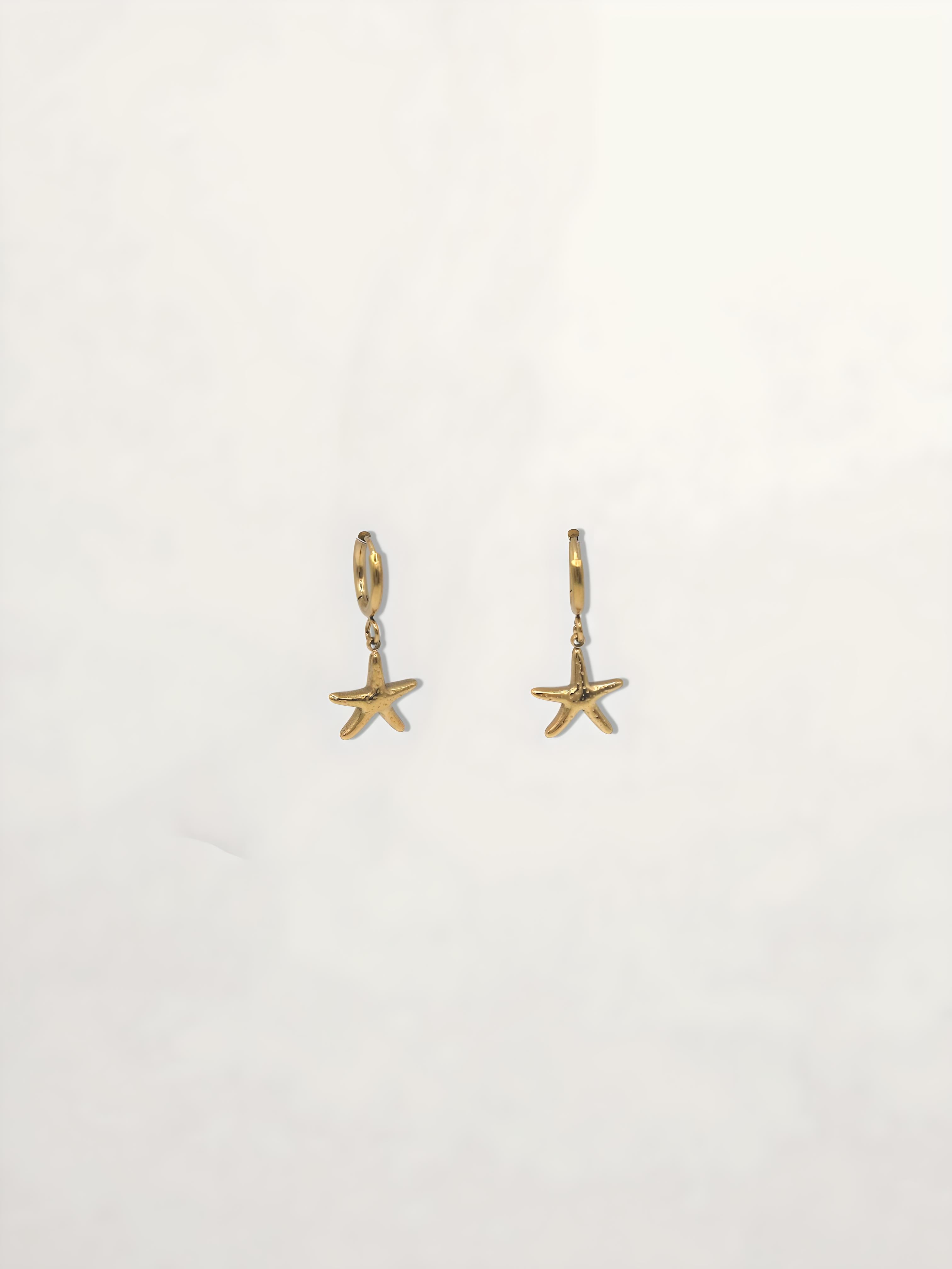PENDIENTES ESTRELLAS DE MAR PEQUEÑOS