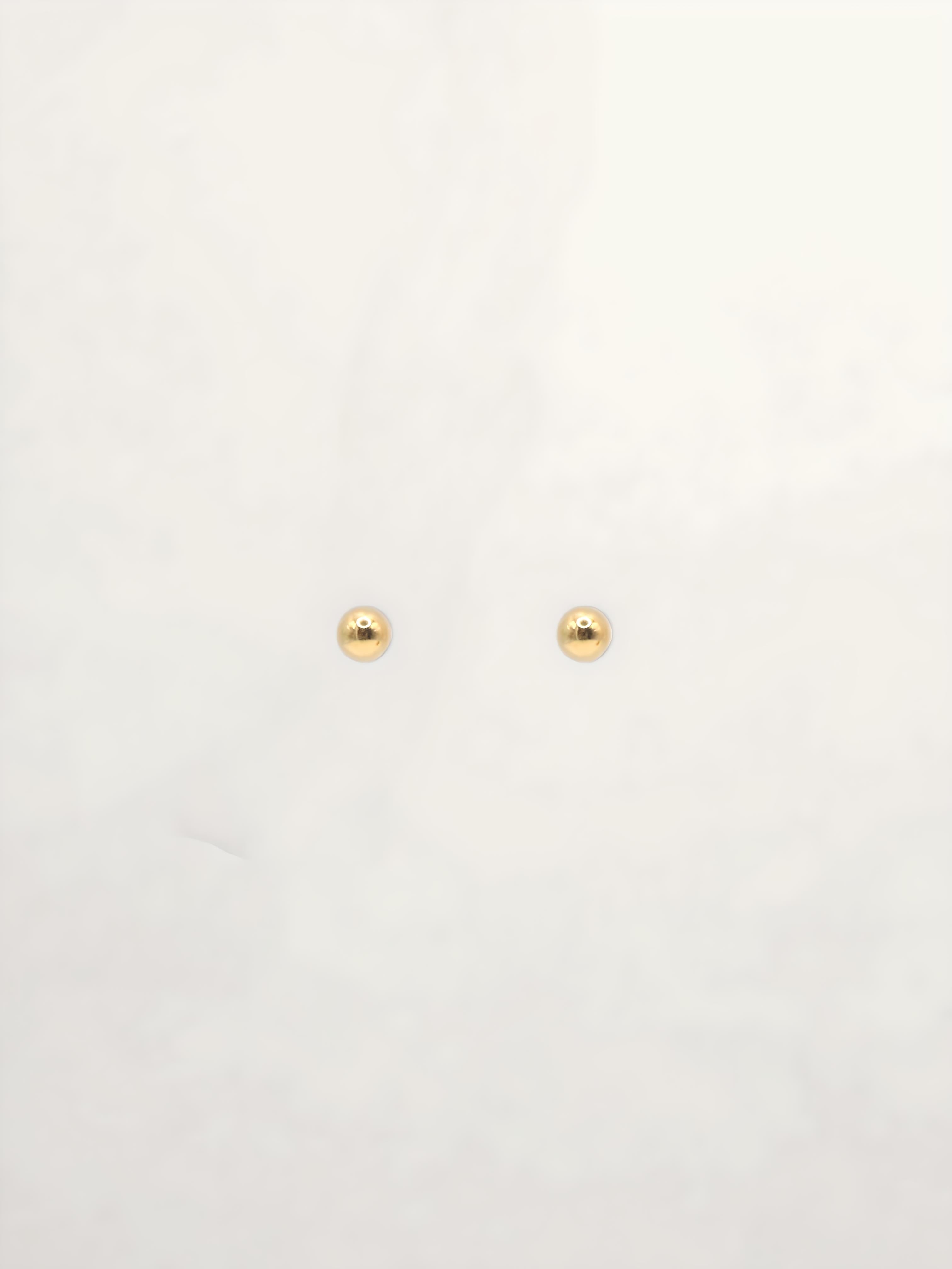 PENDIENTES PERLAS ACERO INOXIDABLE PEQUEÑAS