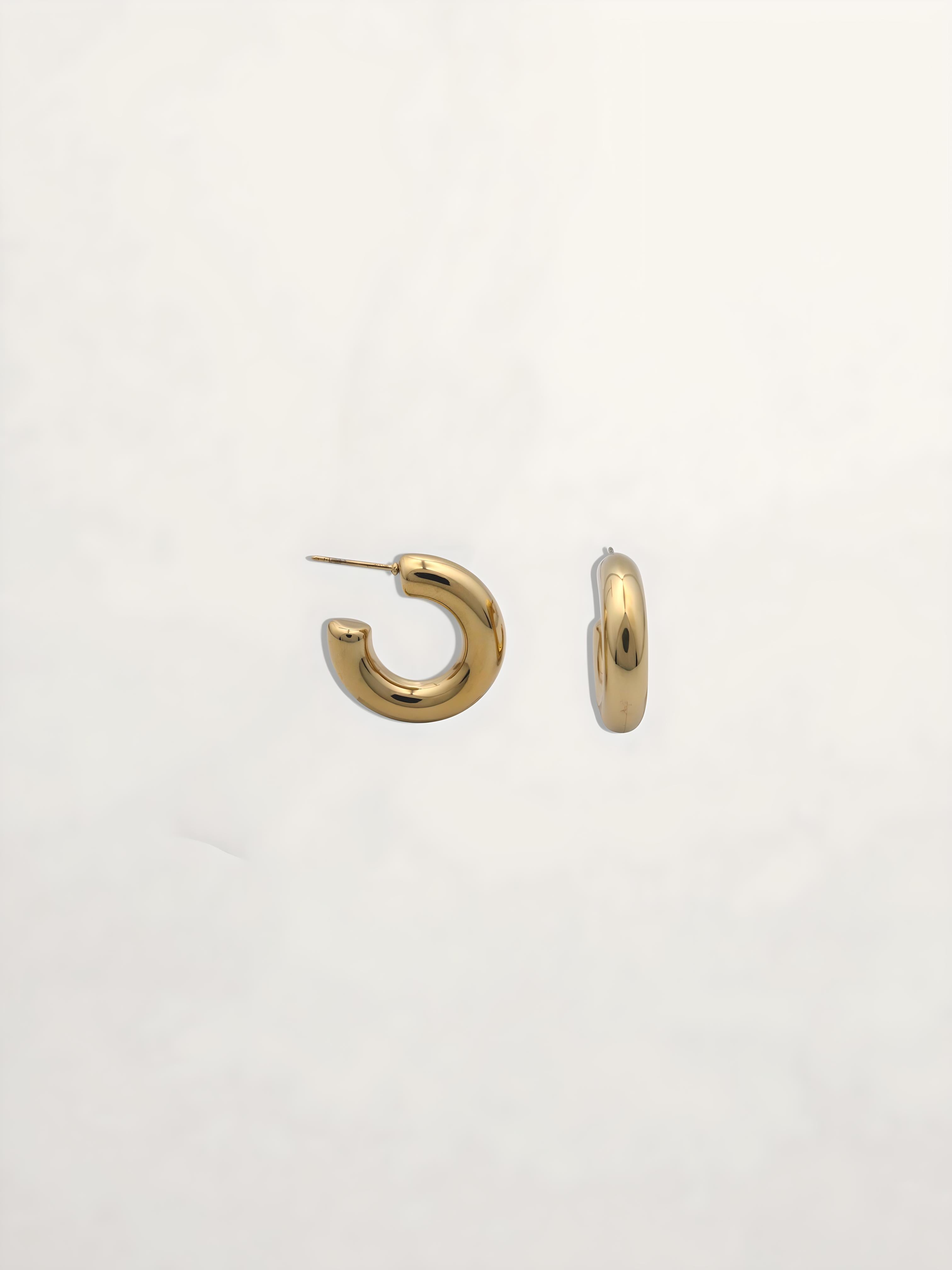 PENDIENTES ARO ACERO INOXIDABLE