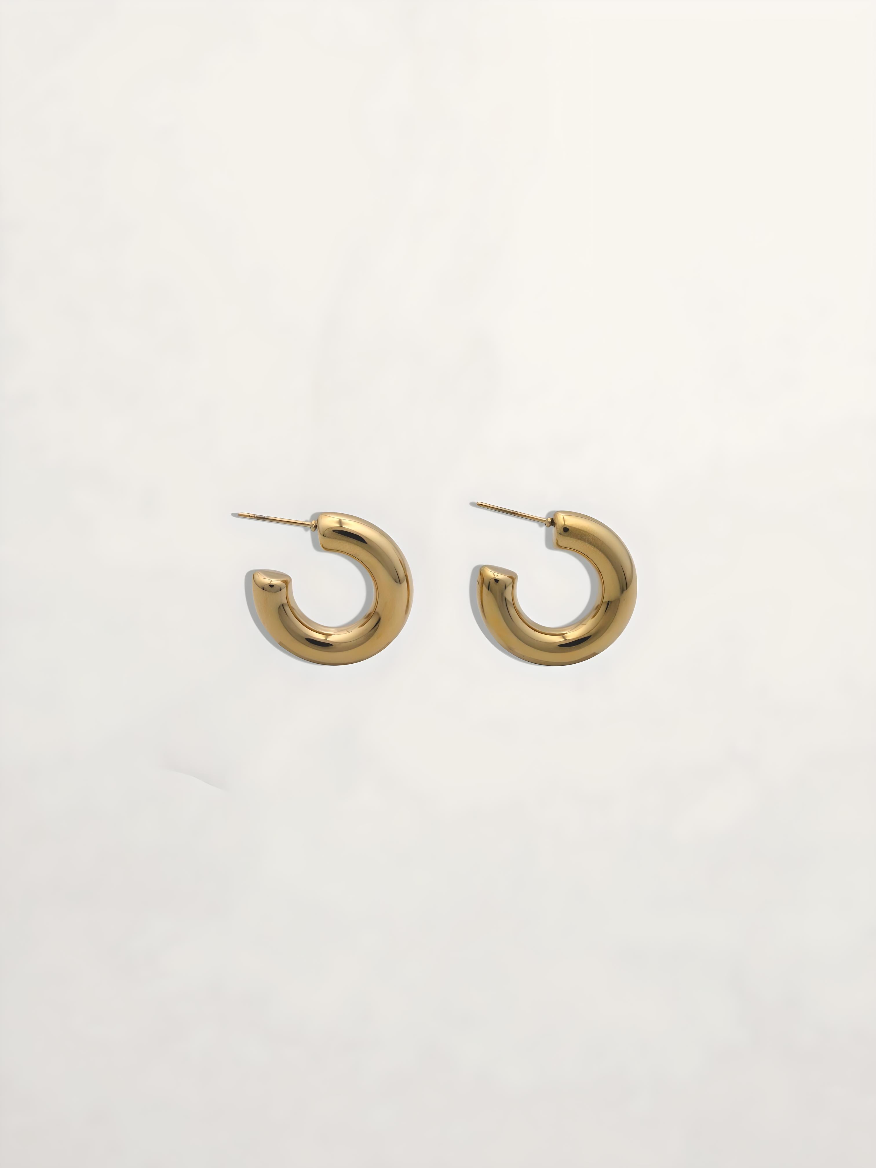 PENDIENTES ARO ACERO INOXIDABLE