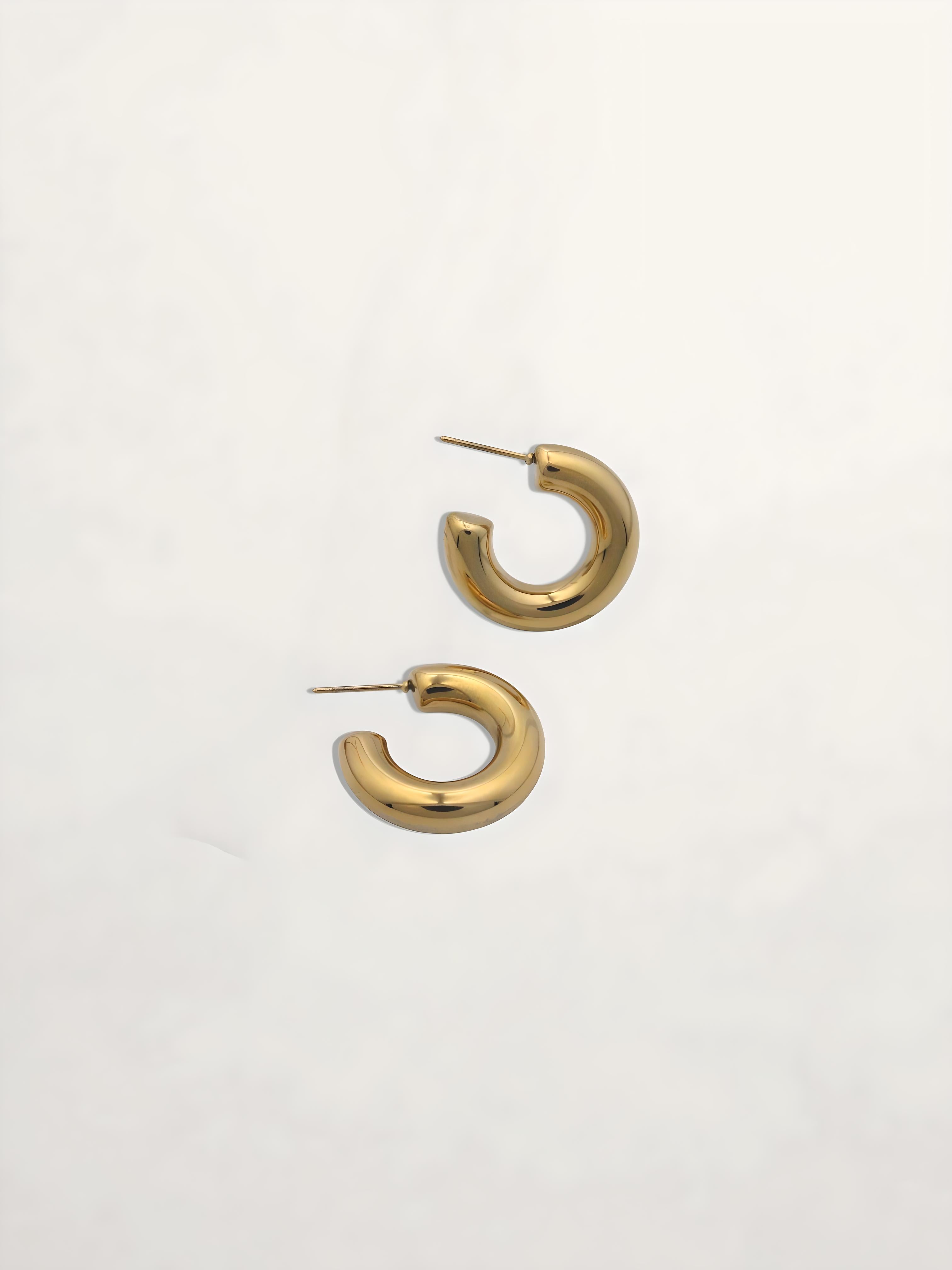 PENDIENTES ARO ACERO INOXIDABLE