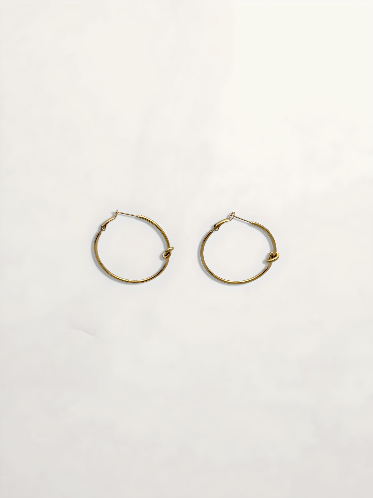 PENDIENTES ARO NUDO 40MM