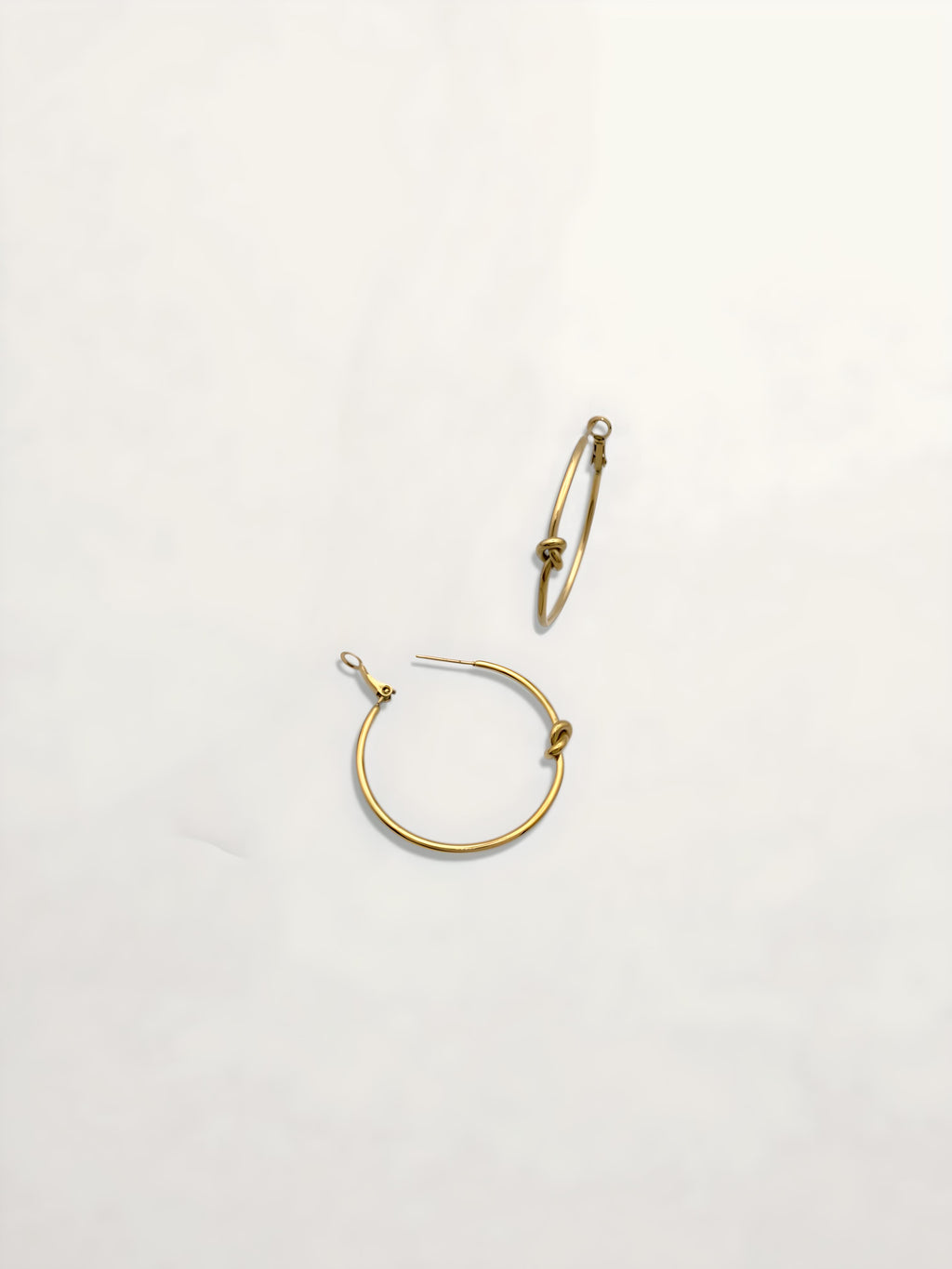 PENDIENTES ARO NUDO 40MM