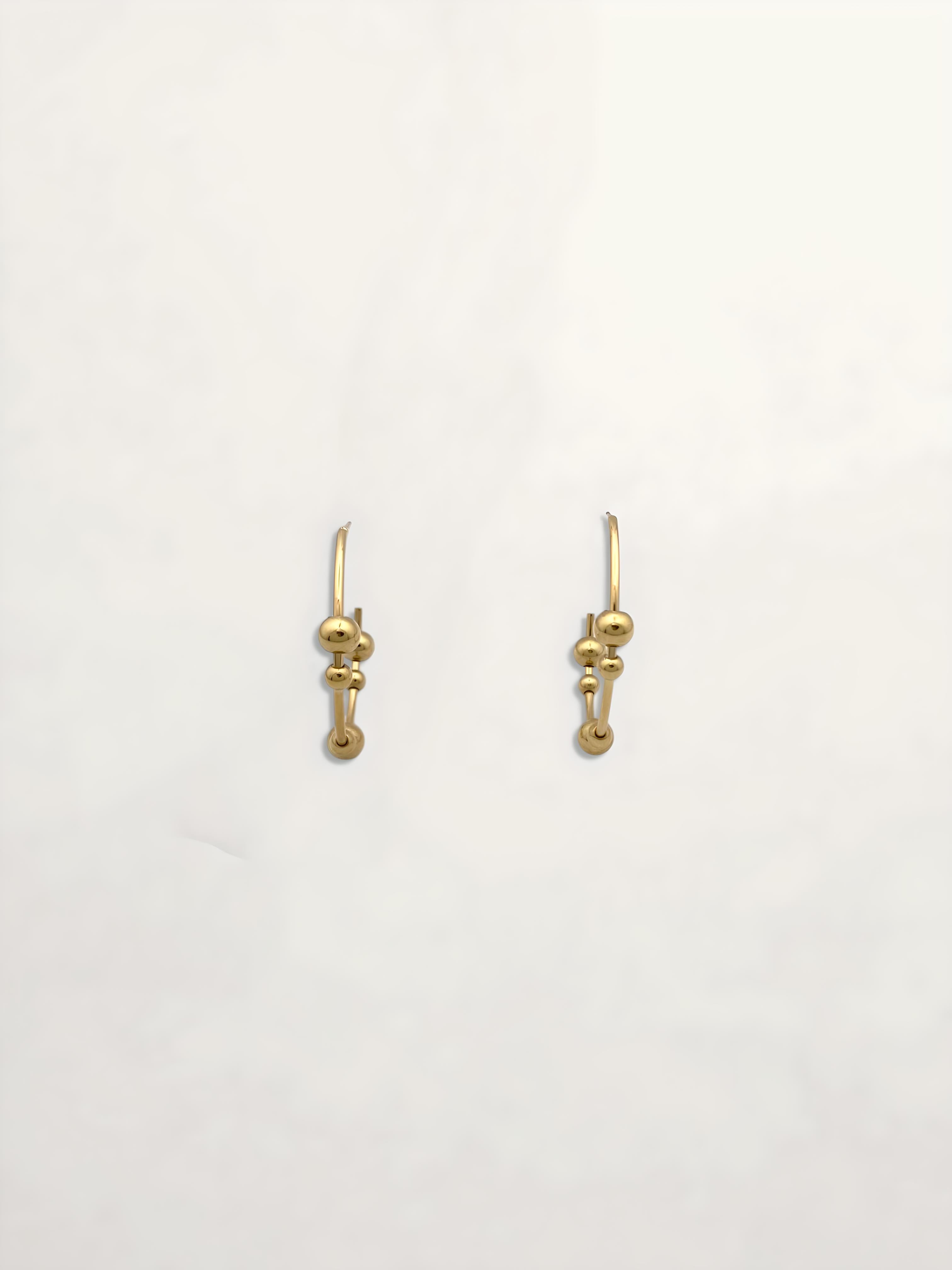 PENDIENTES ARO ESFERAS