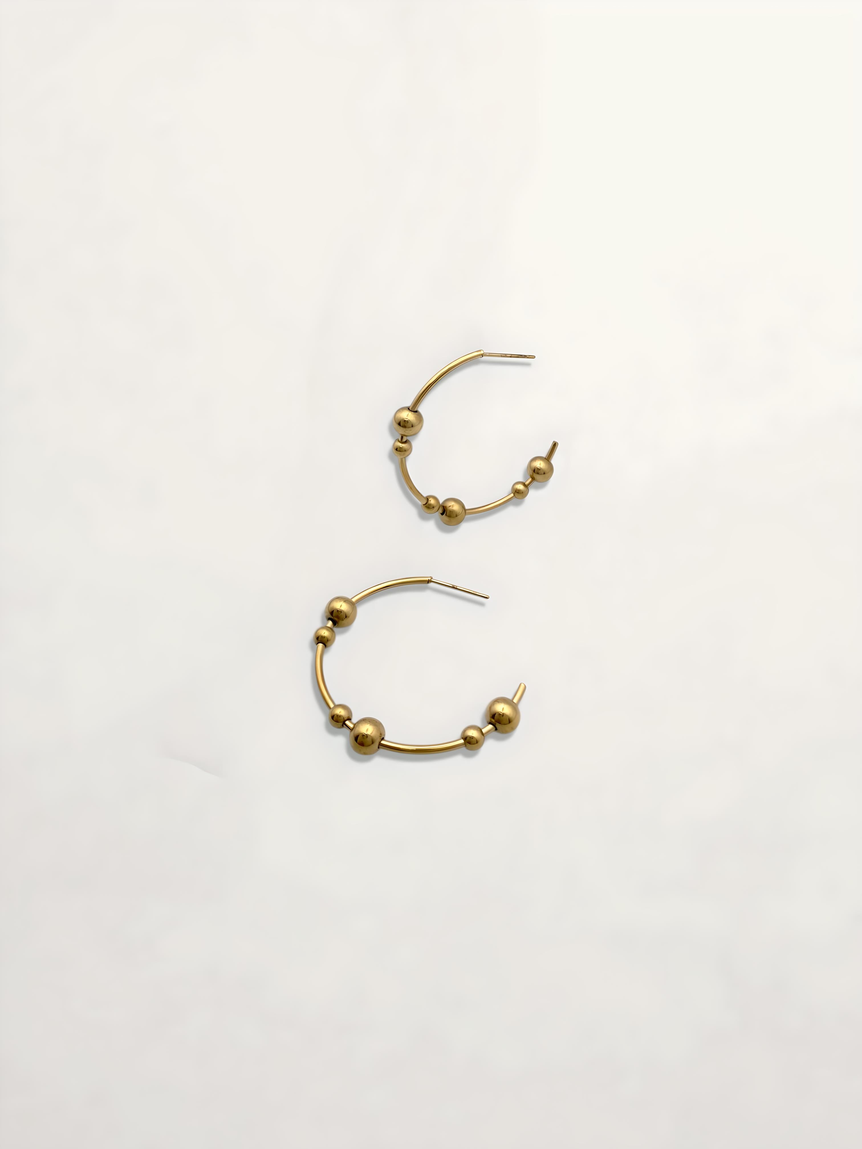 PENDIENTES ARO ESFERAS