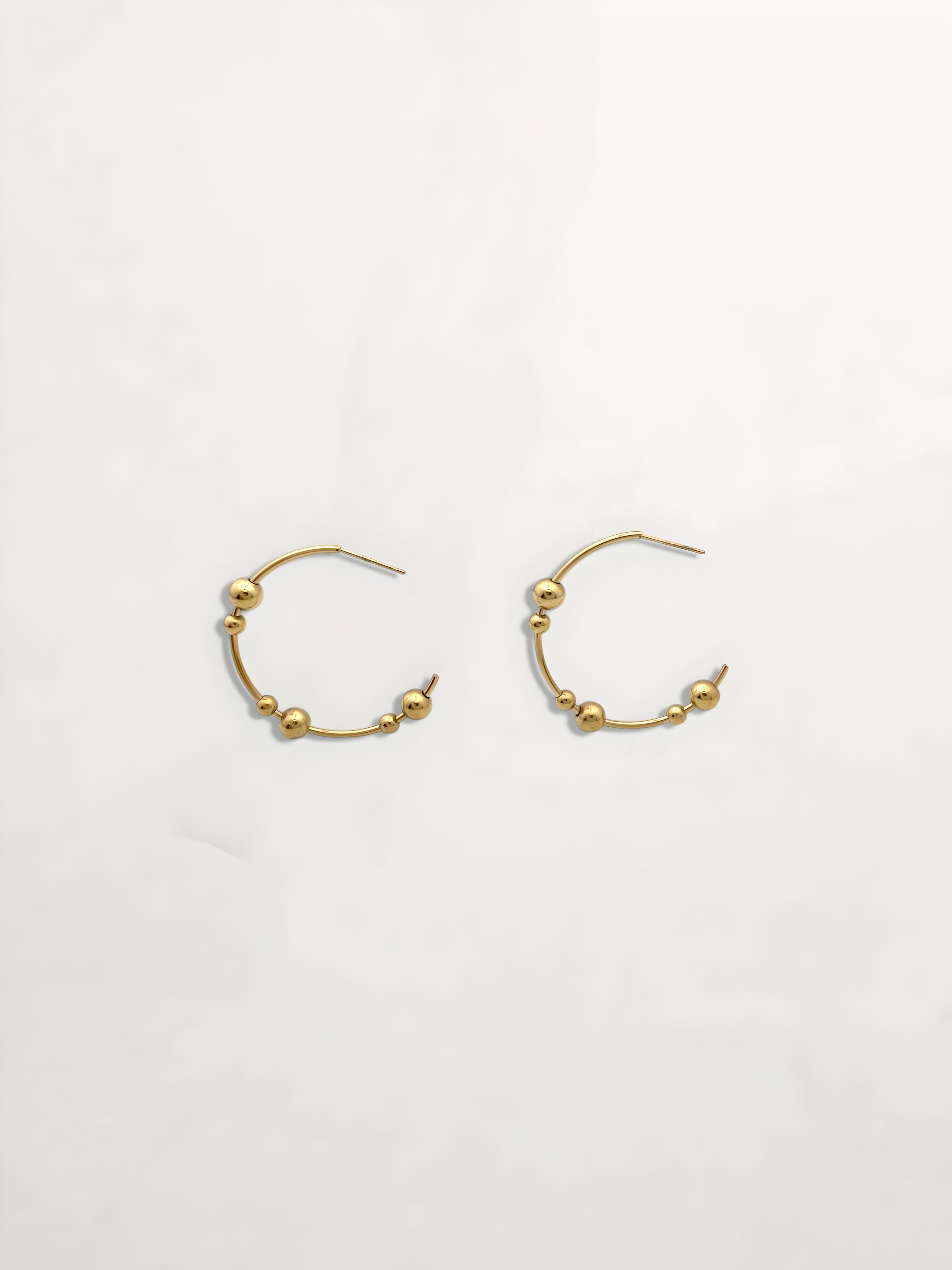 PENDIENTES ARO ESFERAS