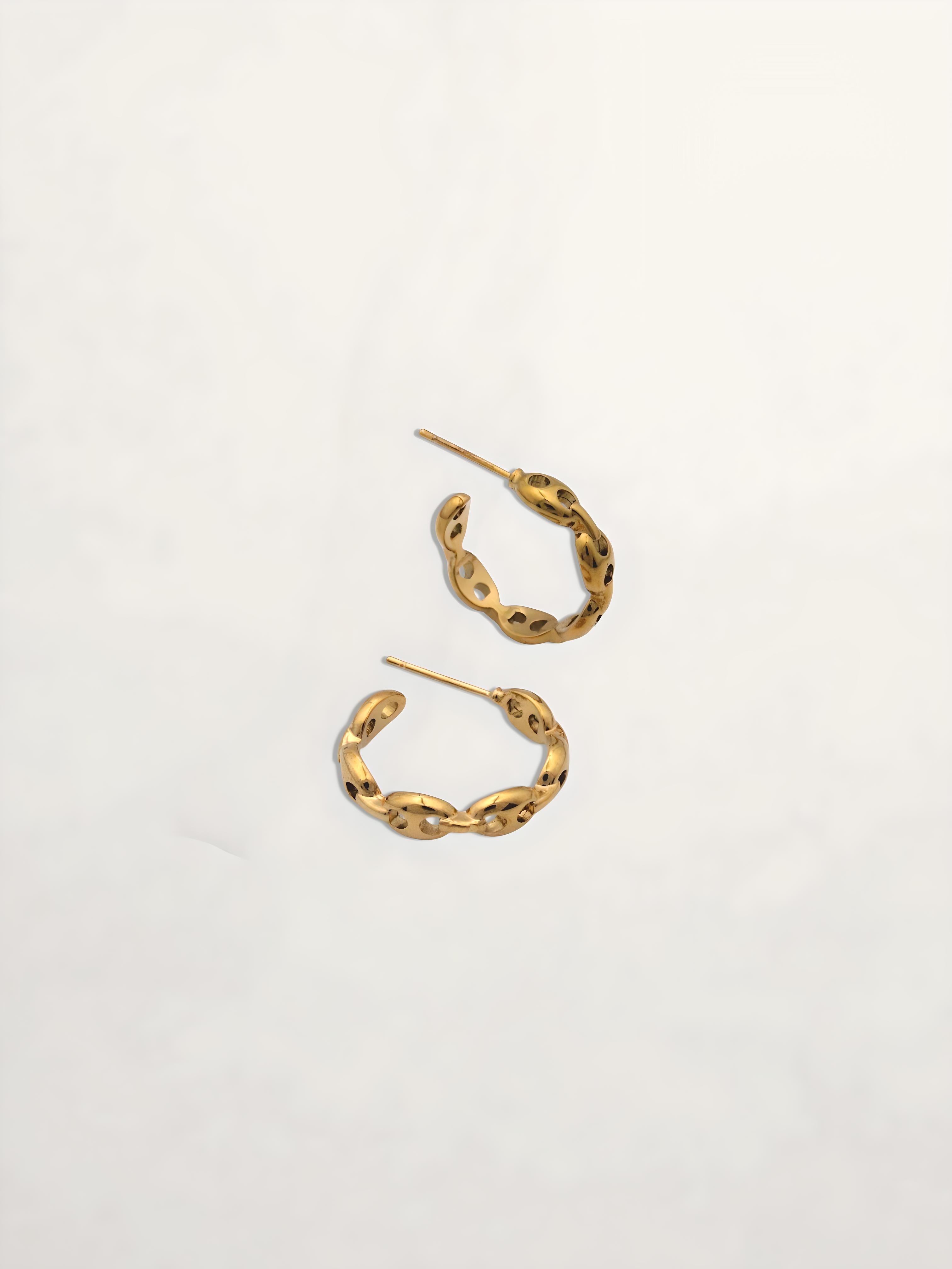 PENDIENTES ARO ESLABONES