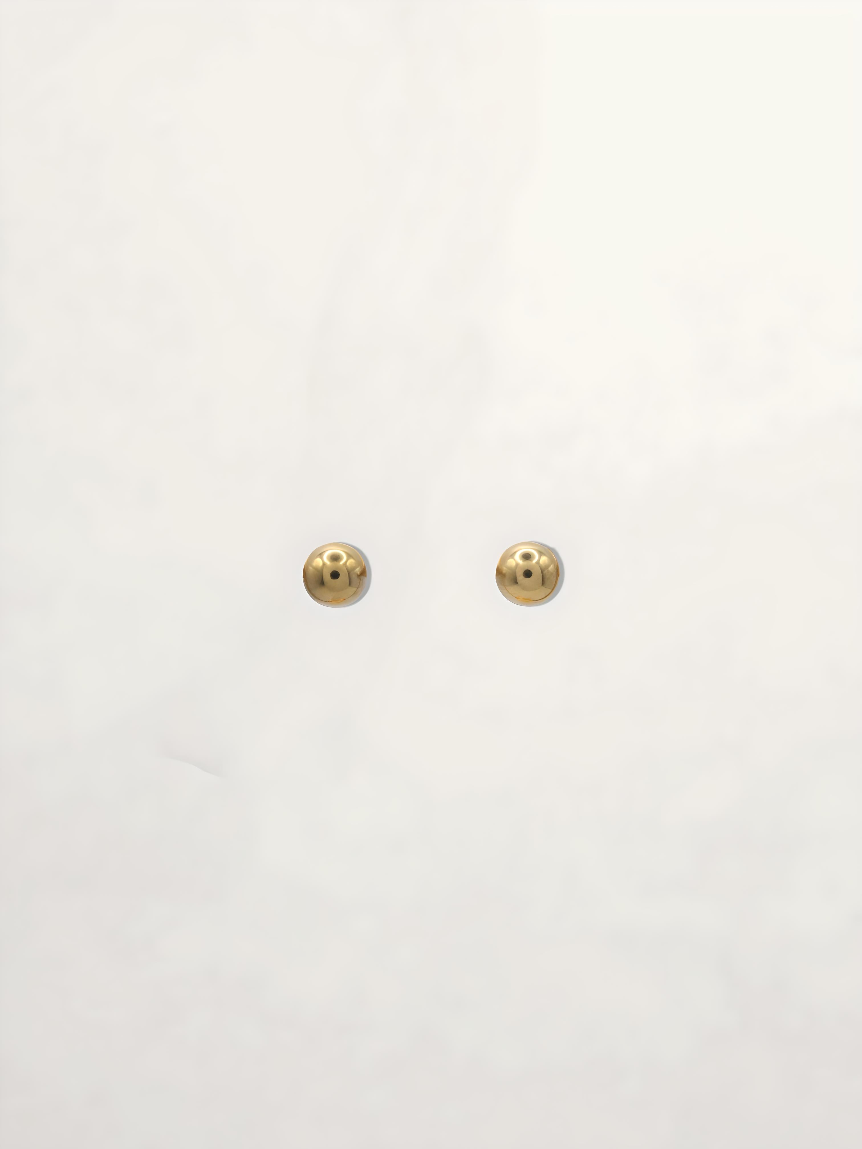 PENDIENTES PERLA ACERO MEDIANAS