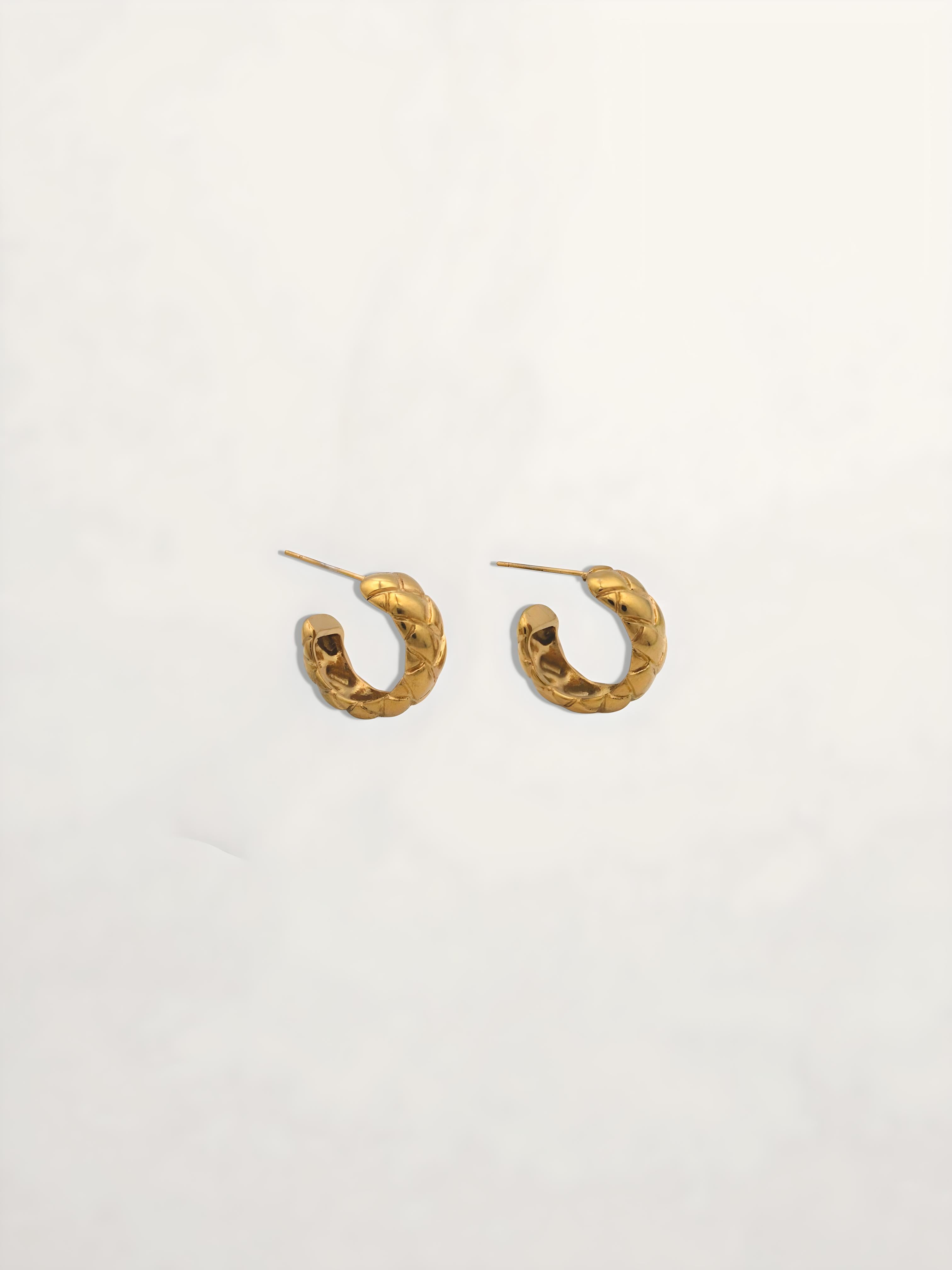 PENDIENTES ARO GRABADO