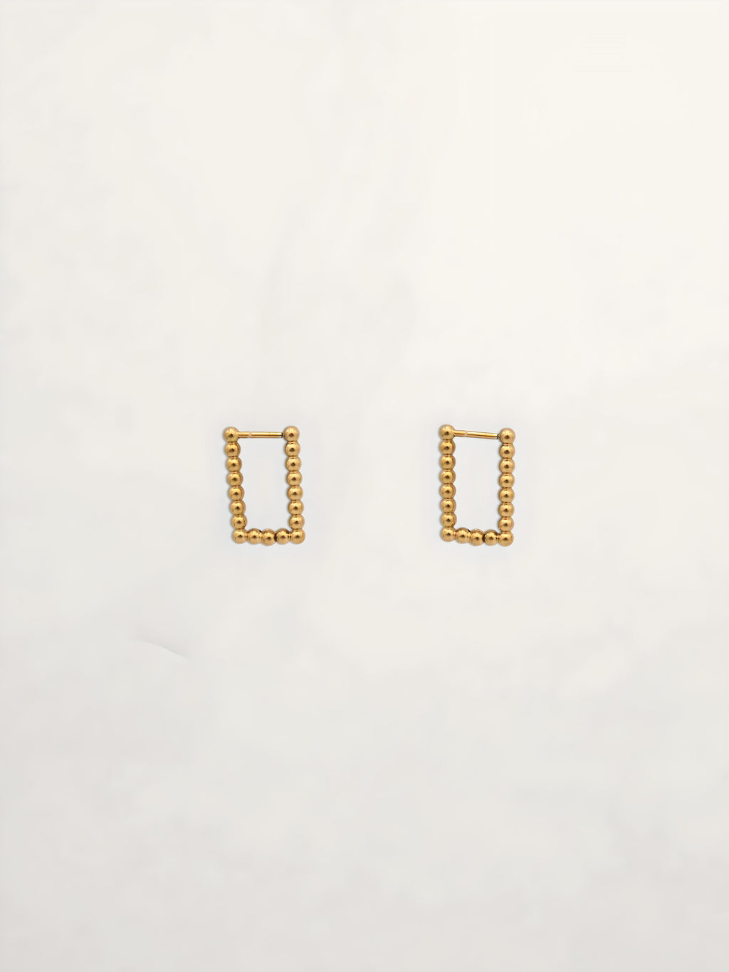 PENDIENTES ARO RECTANGULARES
