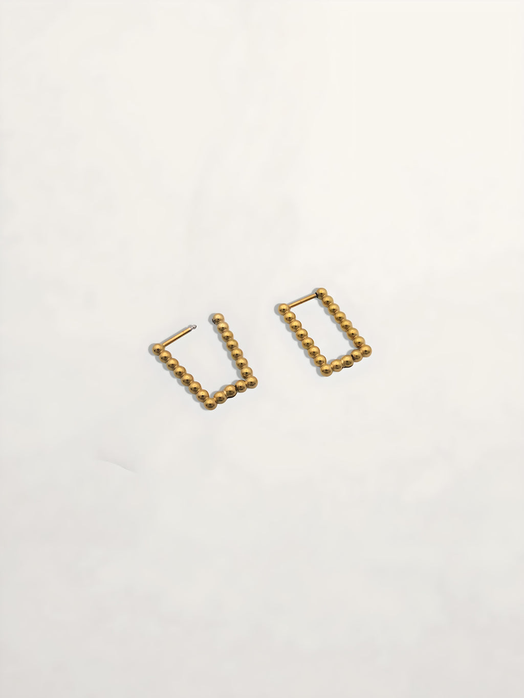 PENDIENTES ARO RECTANGULARES