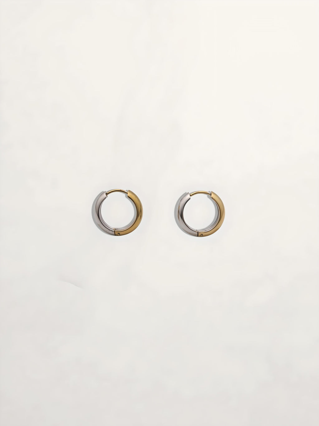 PENDIENTES ARO BICOLOR 12MM