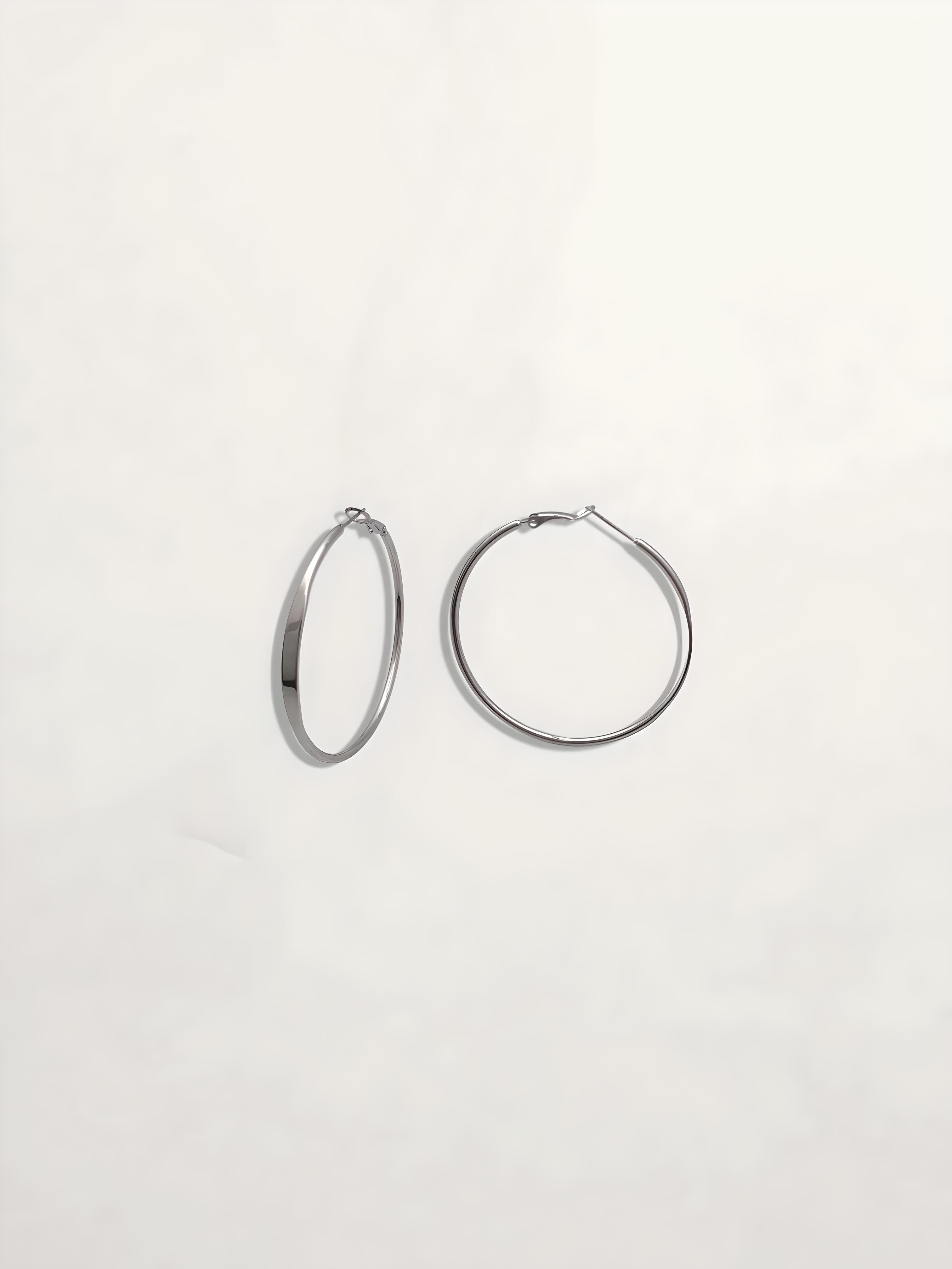 PENDIENTES ARO BARRIGA 50MM