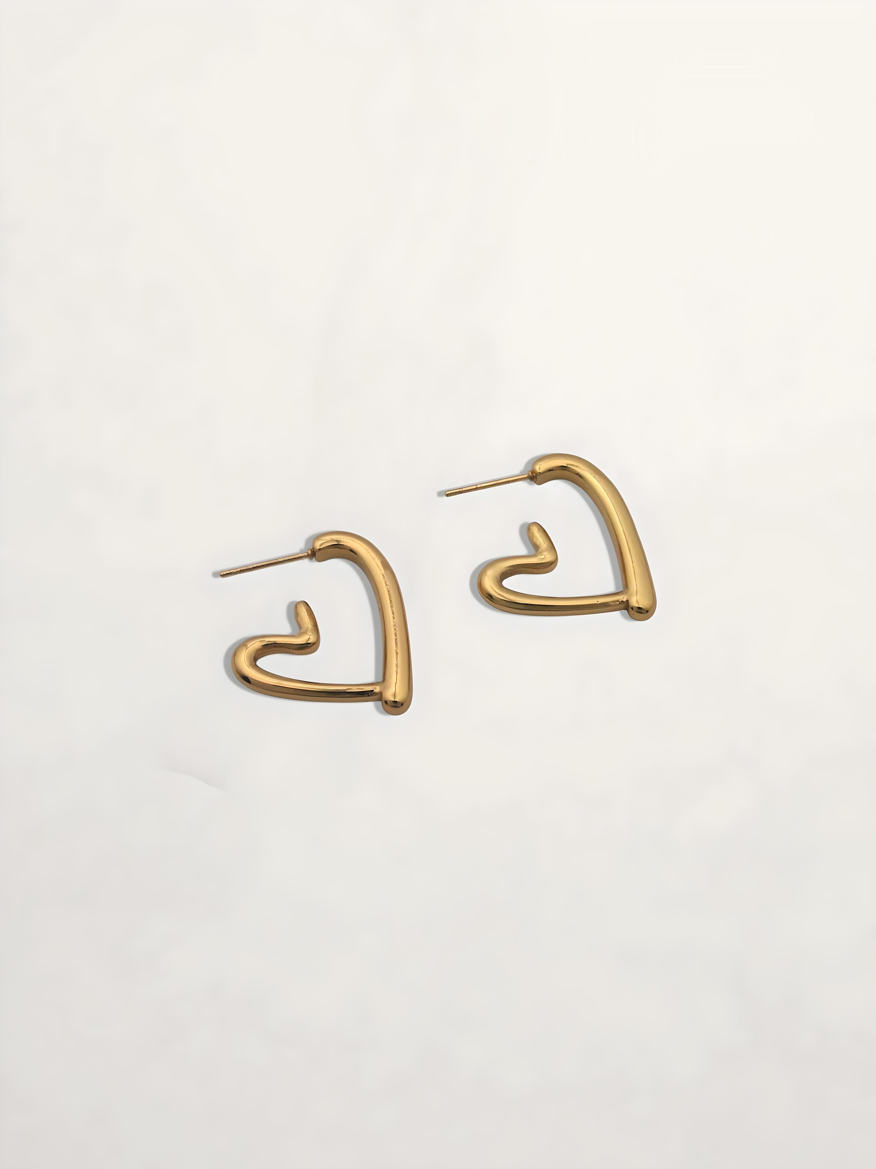 PENDIENTES ARO CORAZON