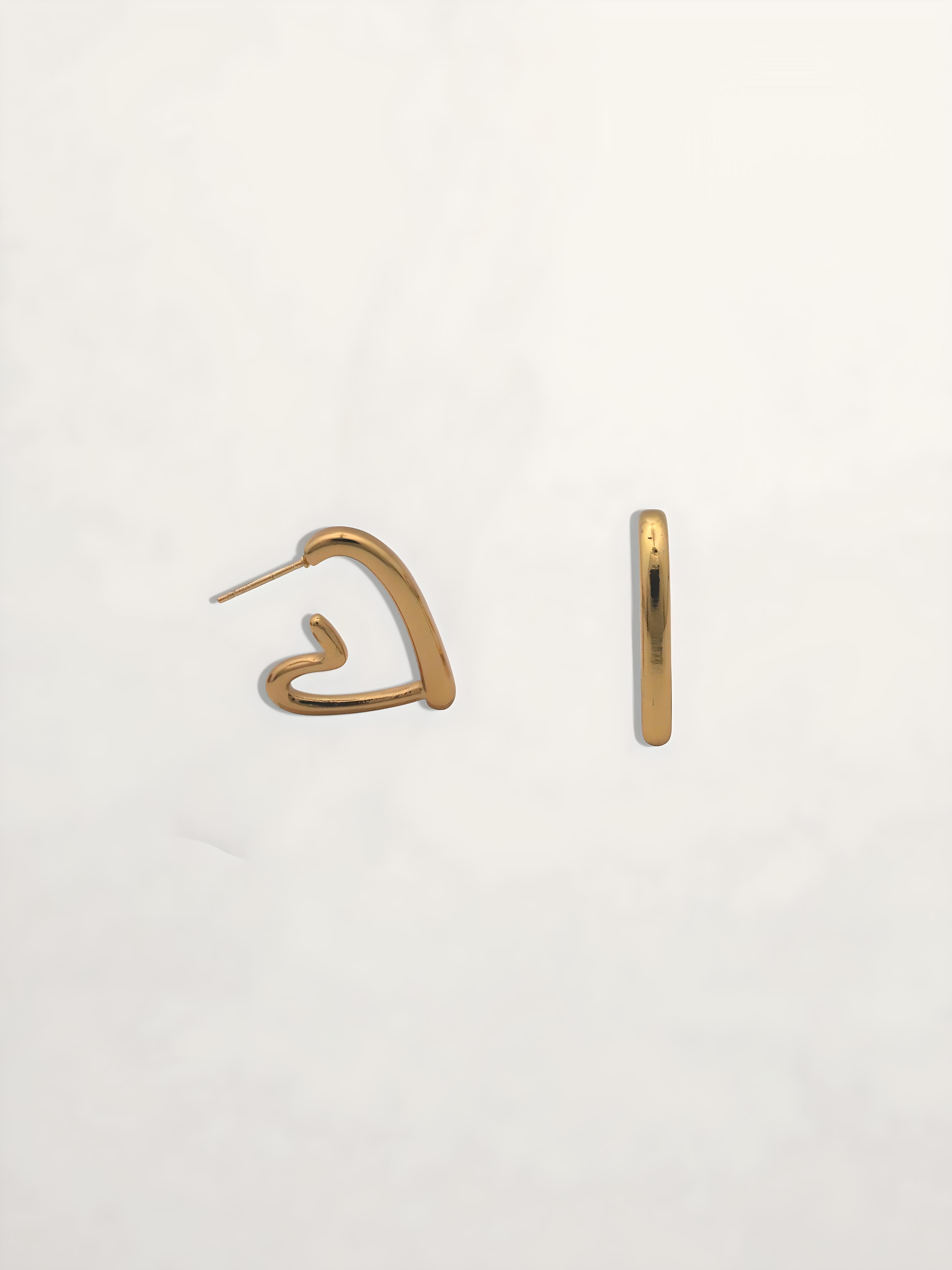 PENDIENTES ARO CORAZON
