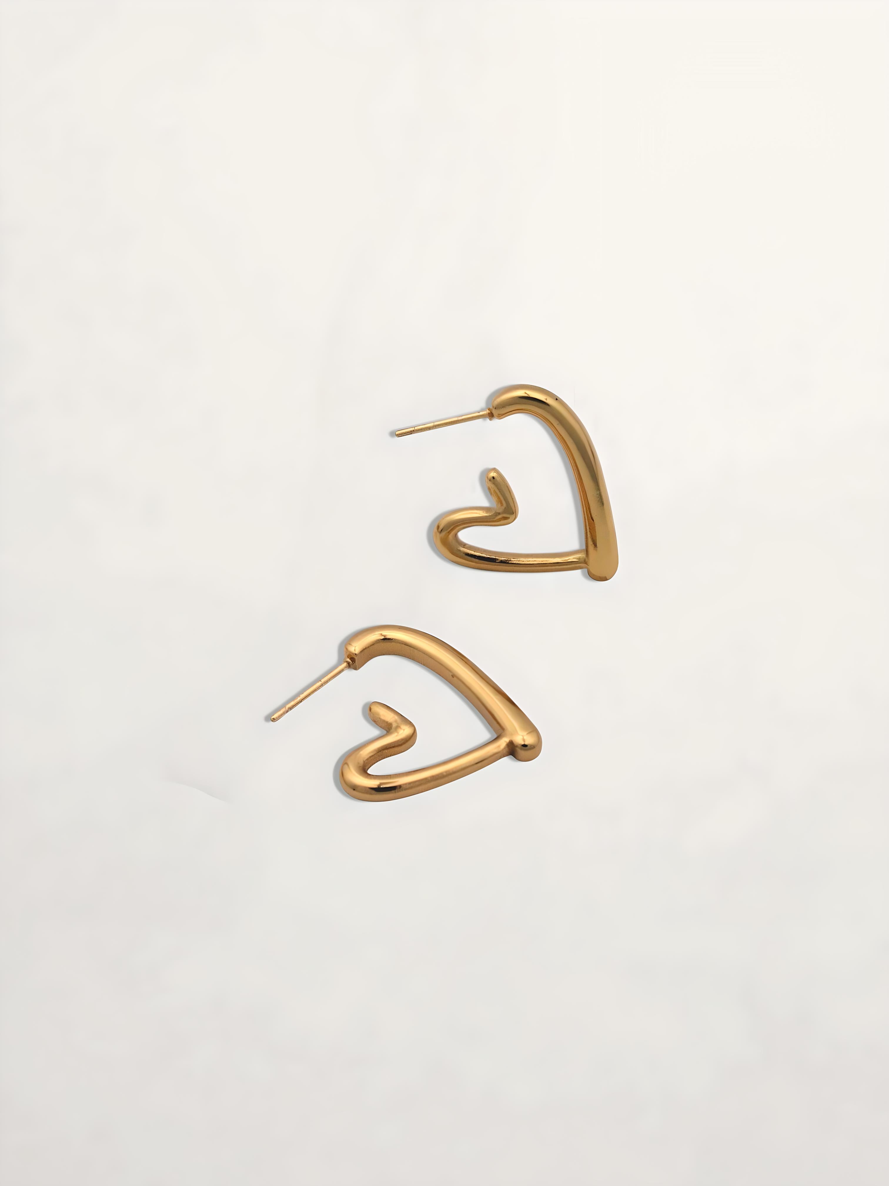 PENDIENTES ARO CORAZON