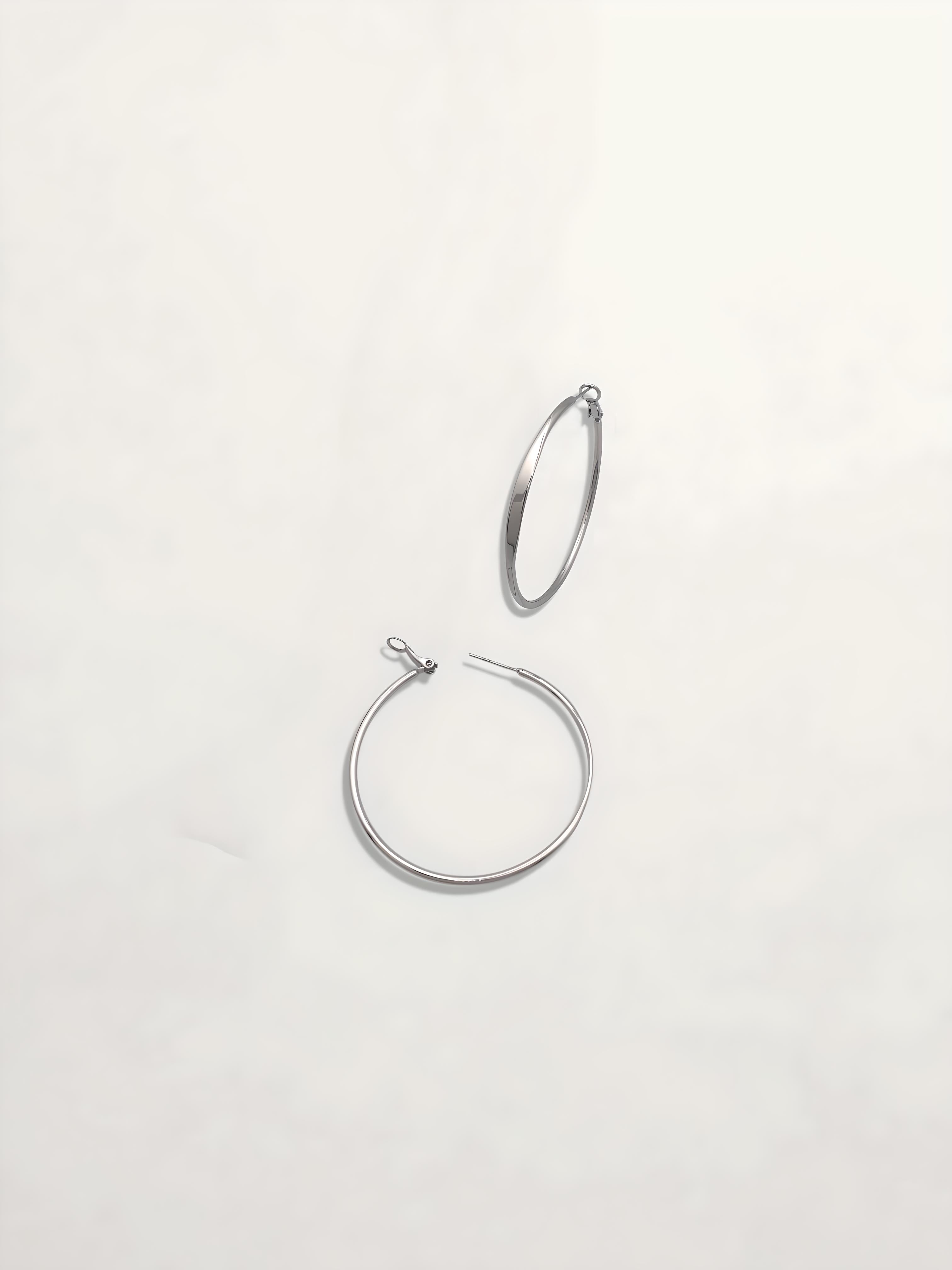 PENDIENTES ARO BARRIGA 50MM