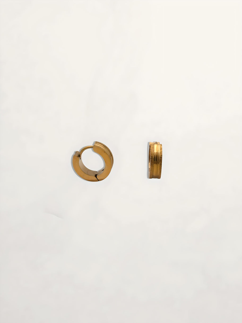 PENDIENTES ARO BRILLO