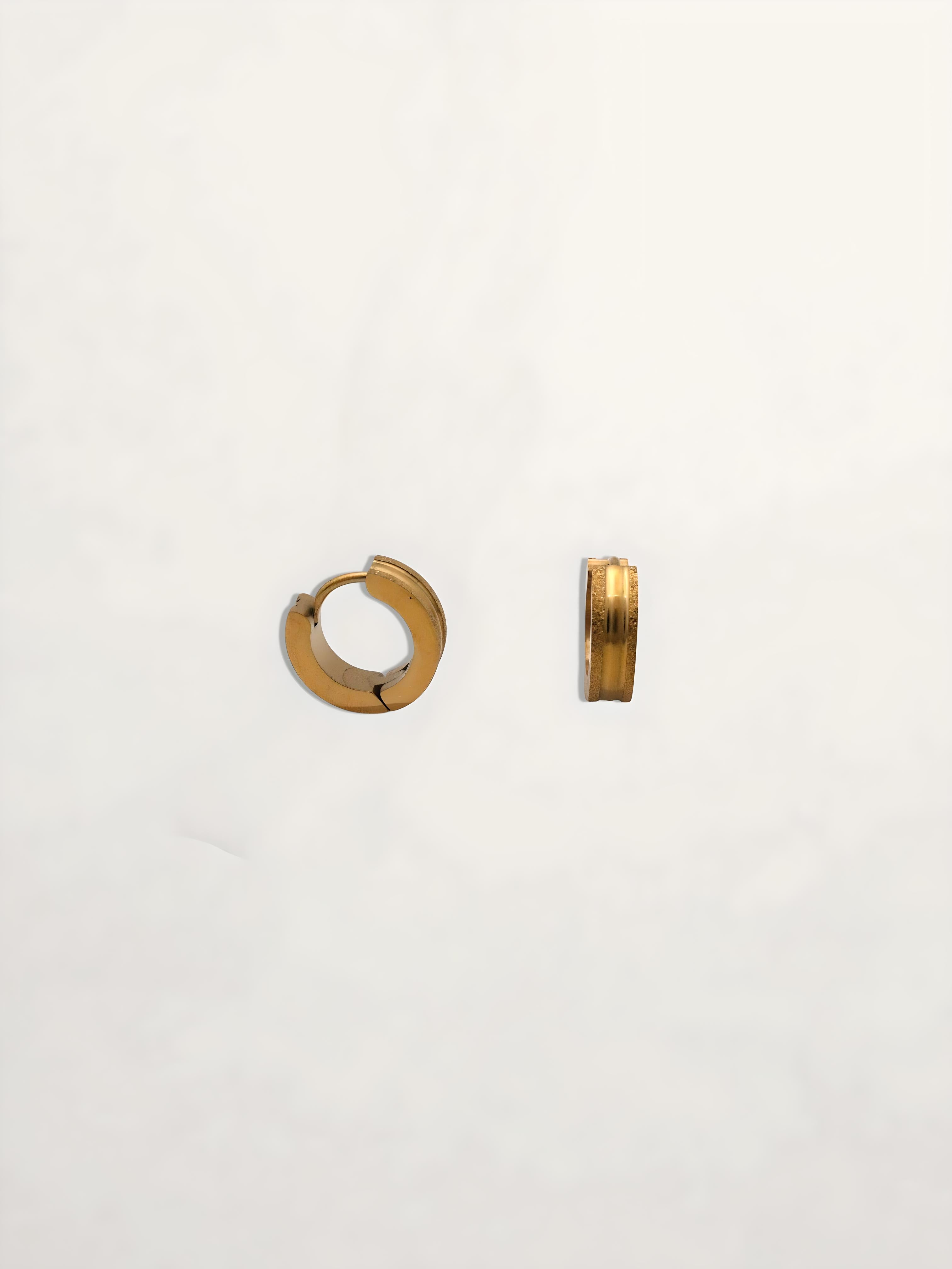 PENDIENTES ARO BRILLO