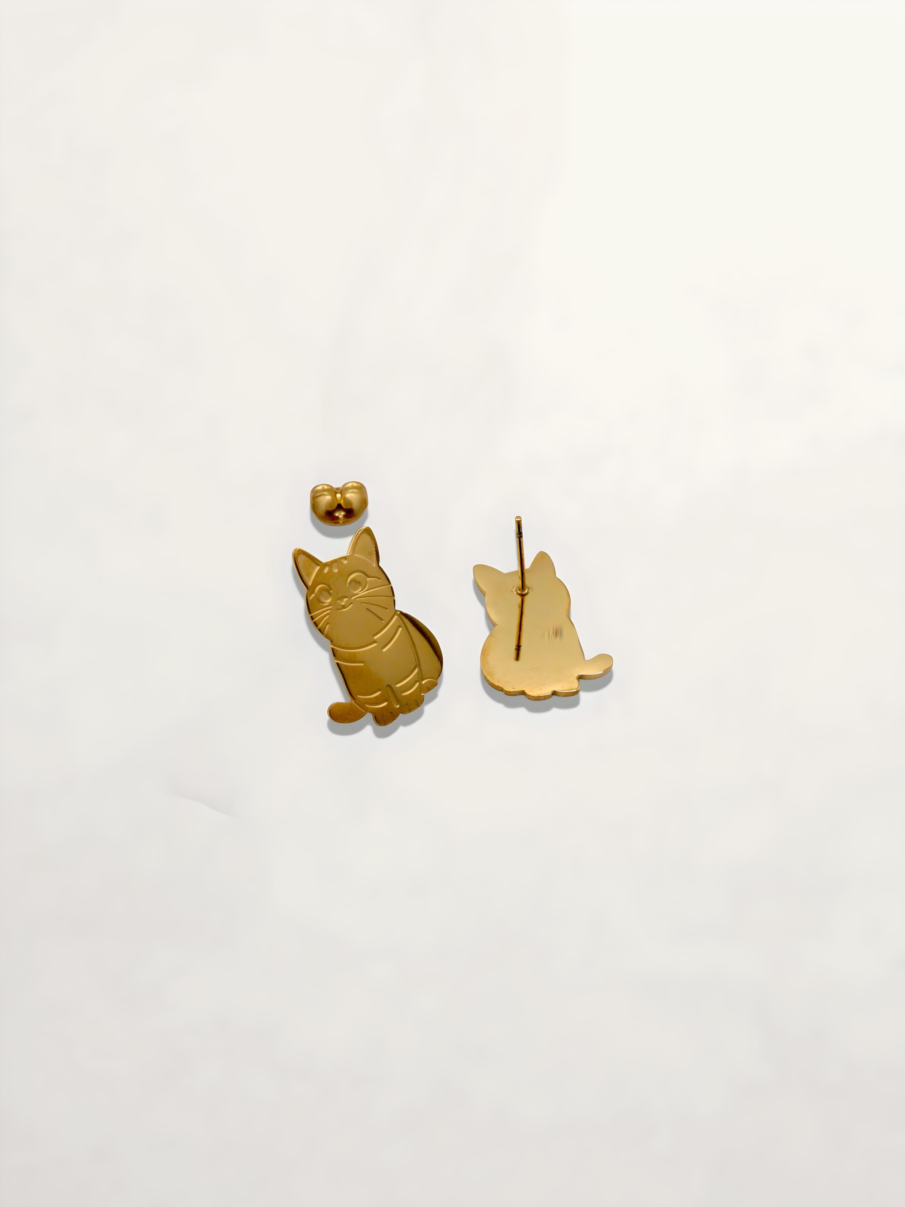 PENDIENTES GATO MEDIANO