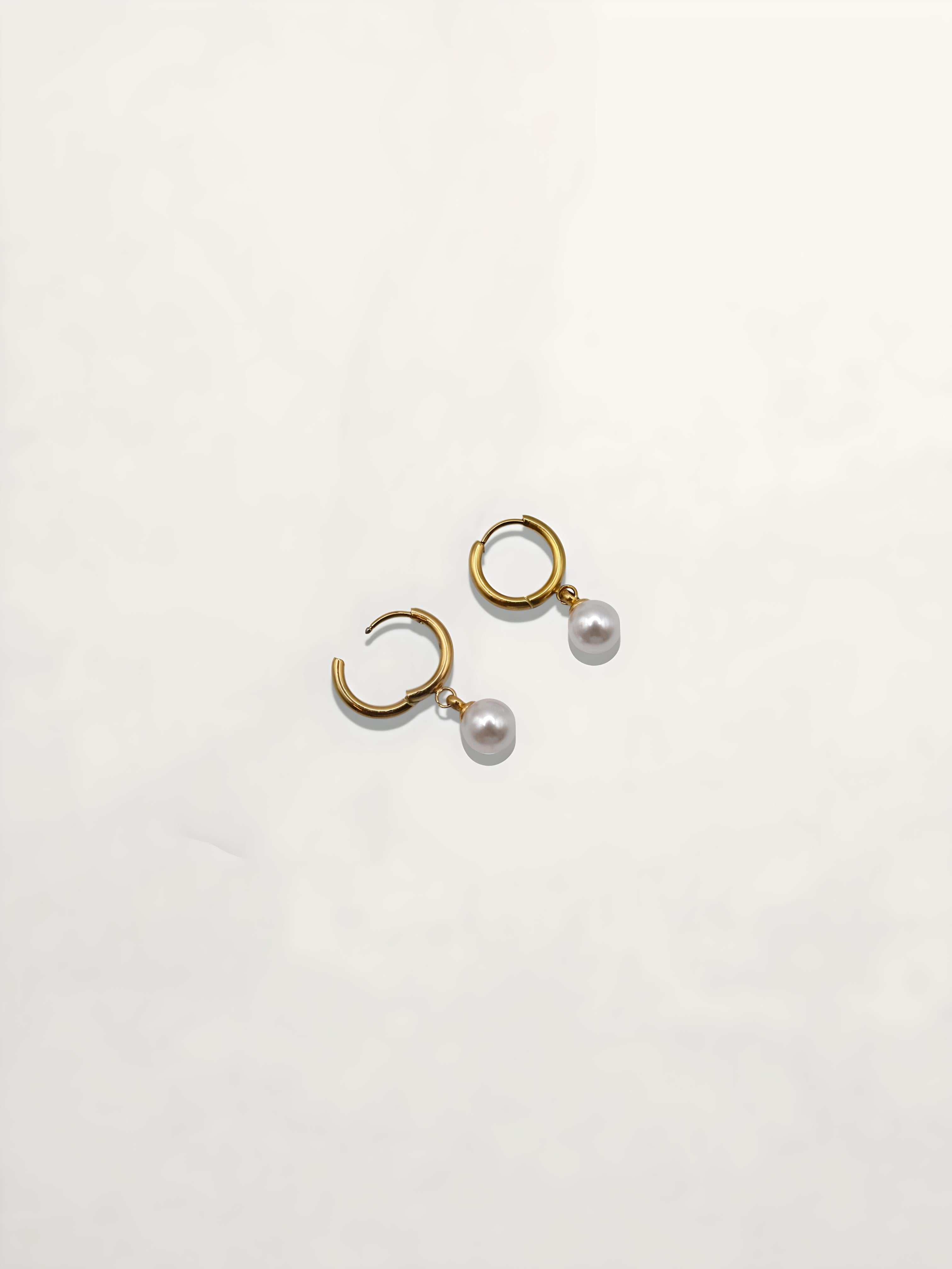 PENDIENTES COLGANTE PERLA PEQUEÑOS
