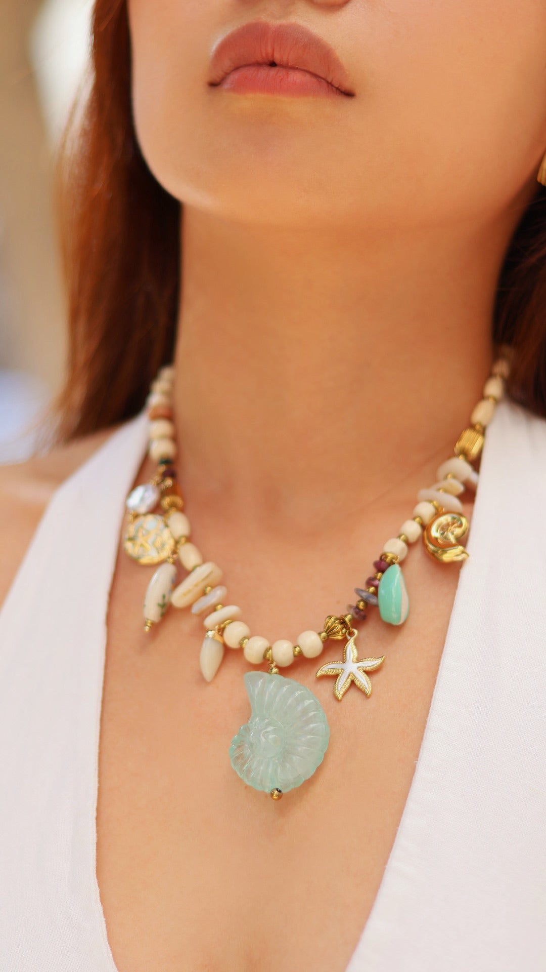 COLLAR MULTICHARMS ACERO