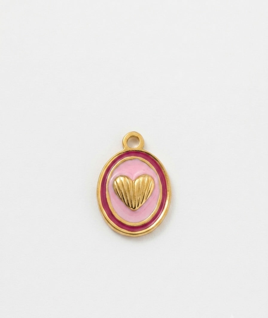 Charm amor en rosa