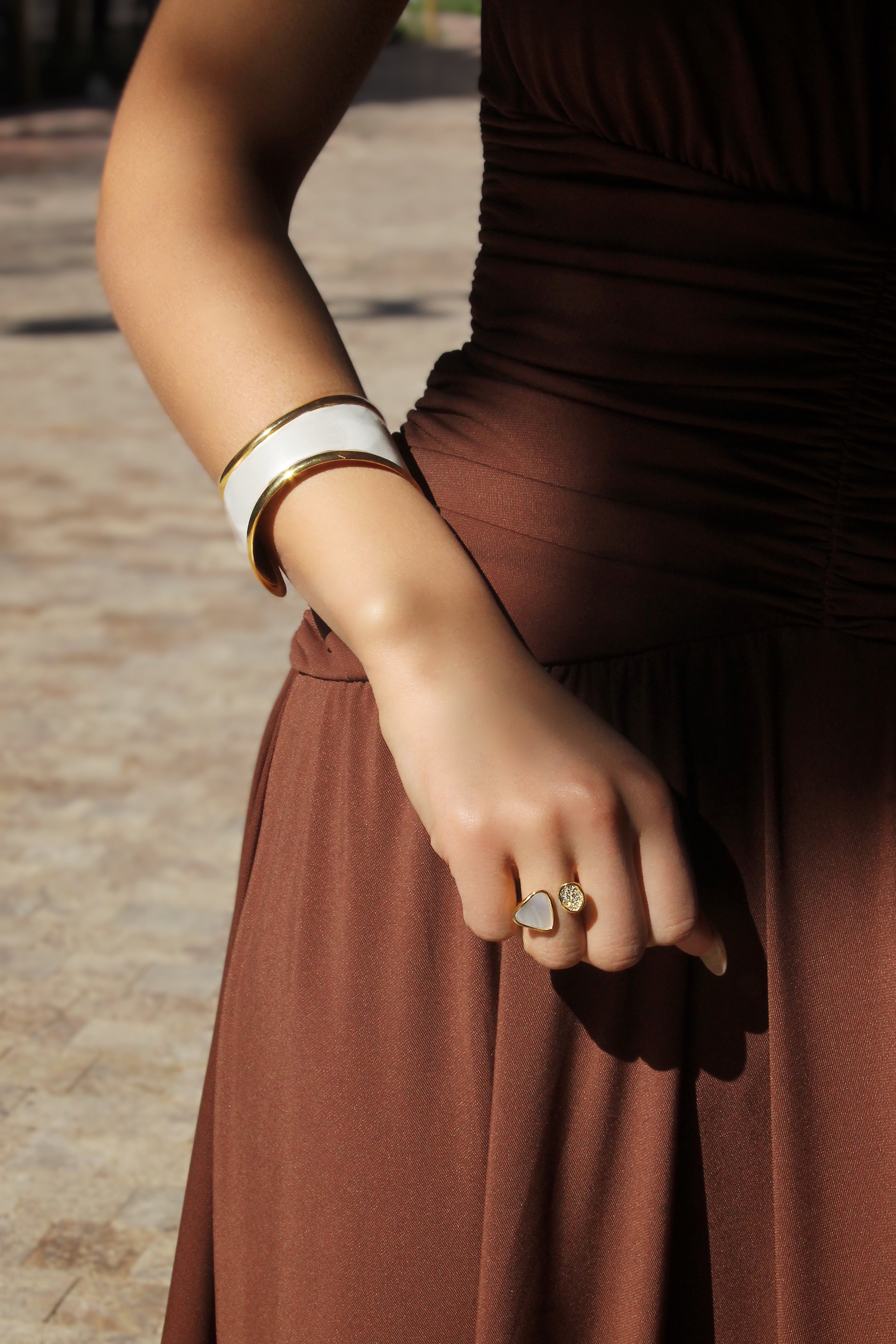 BRAZALETE BICOLOR