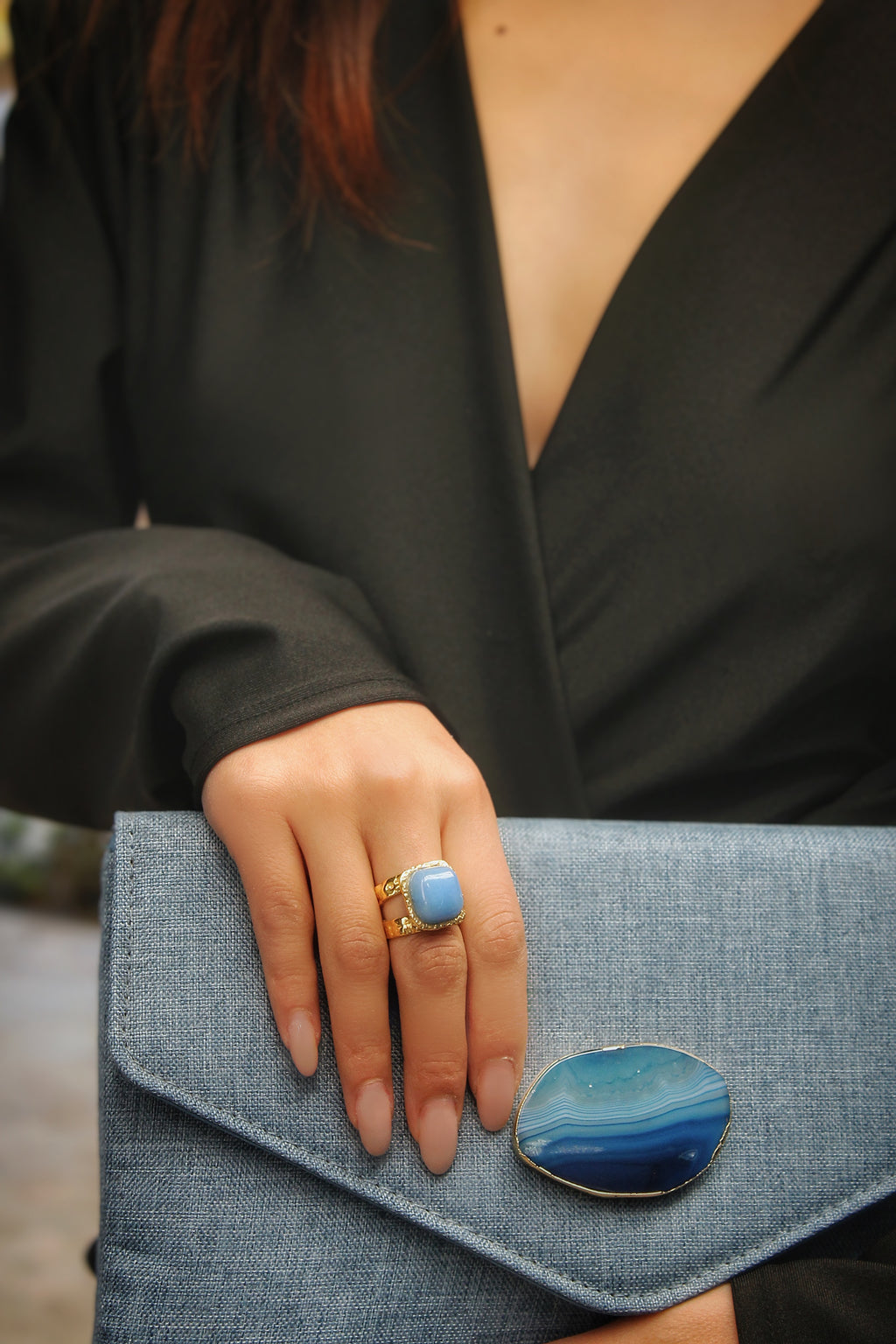 Anillo piedra