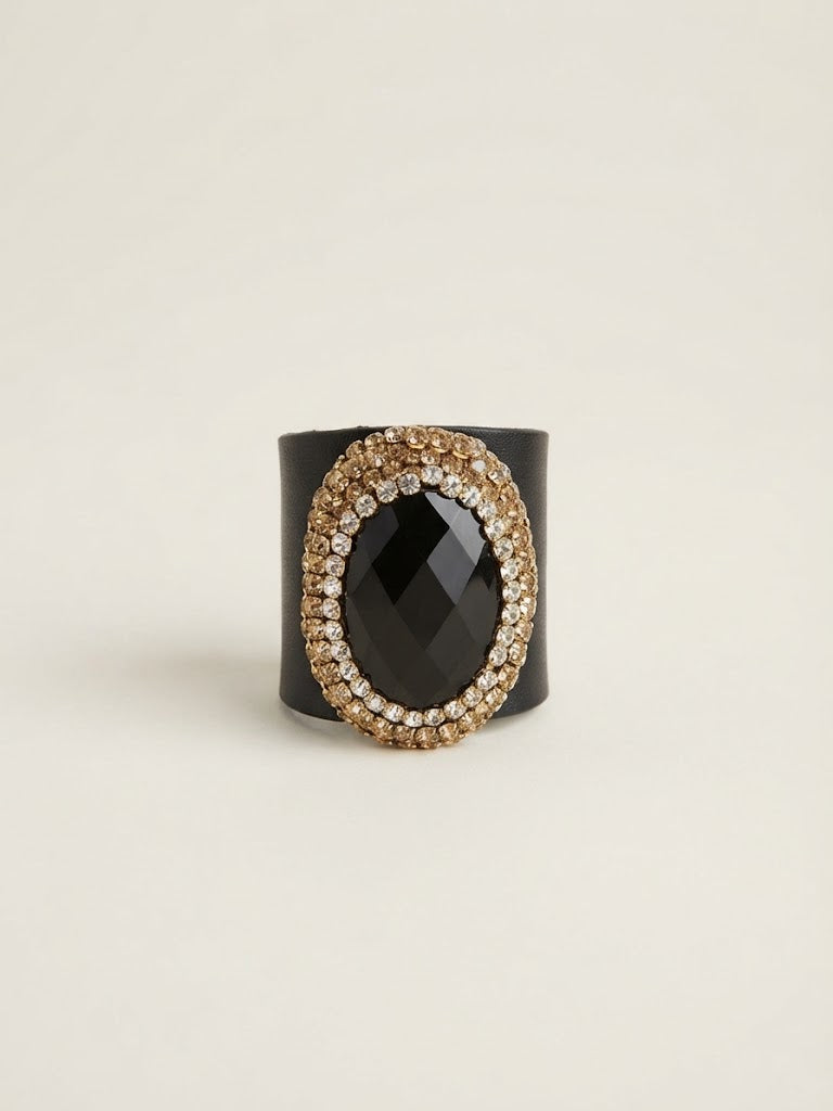 ANILLO CUARZO ONIX ESTELAR