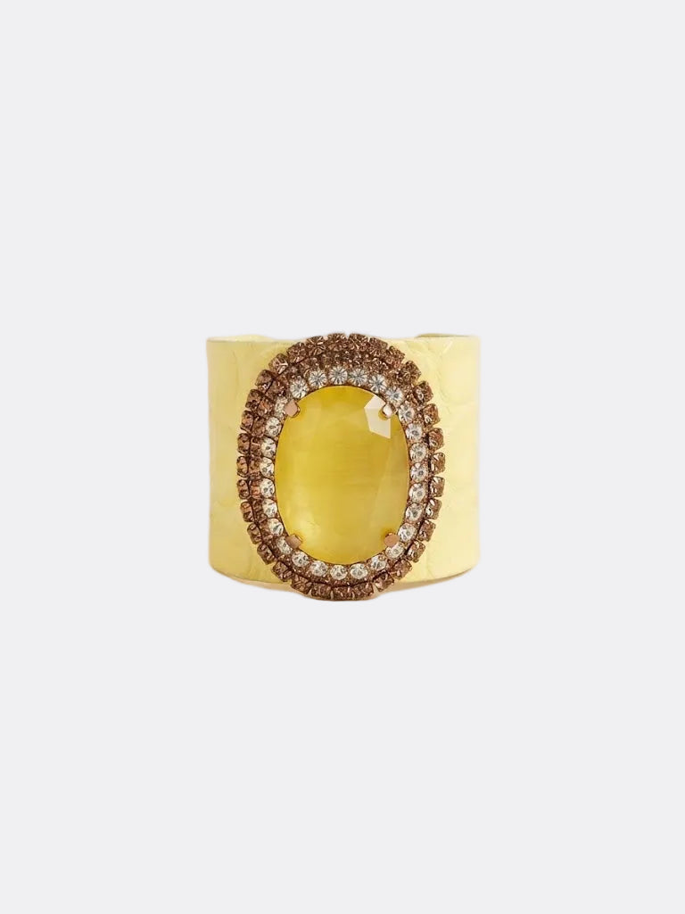 ANILLO CUARZO CITRINO SOLAR